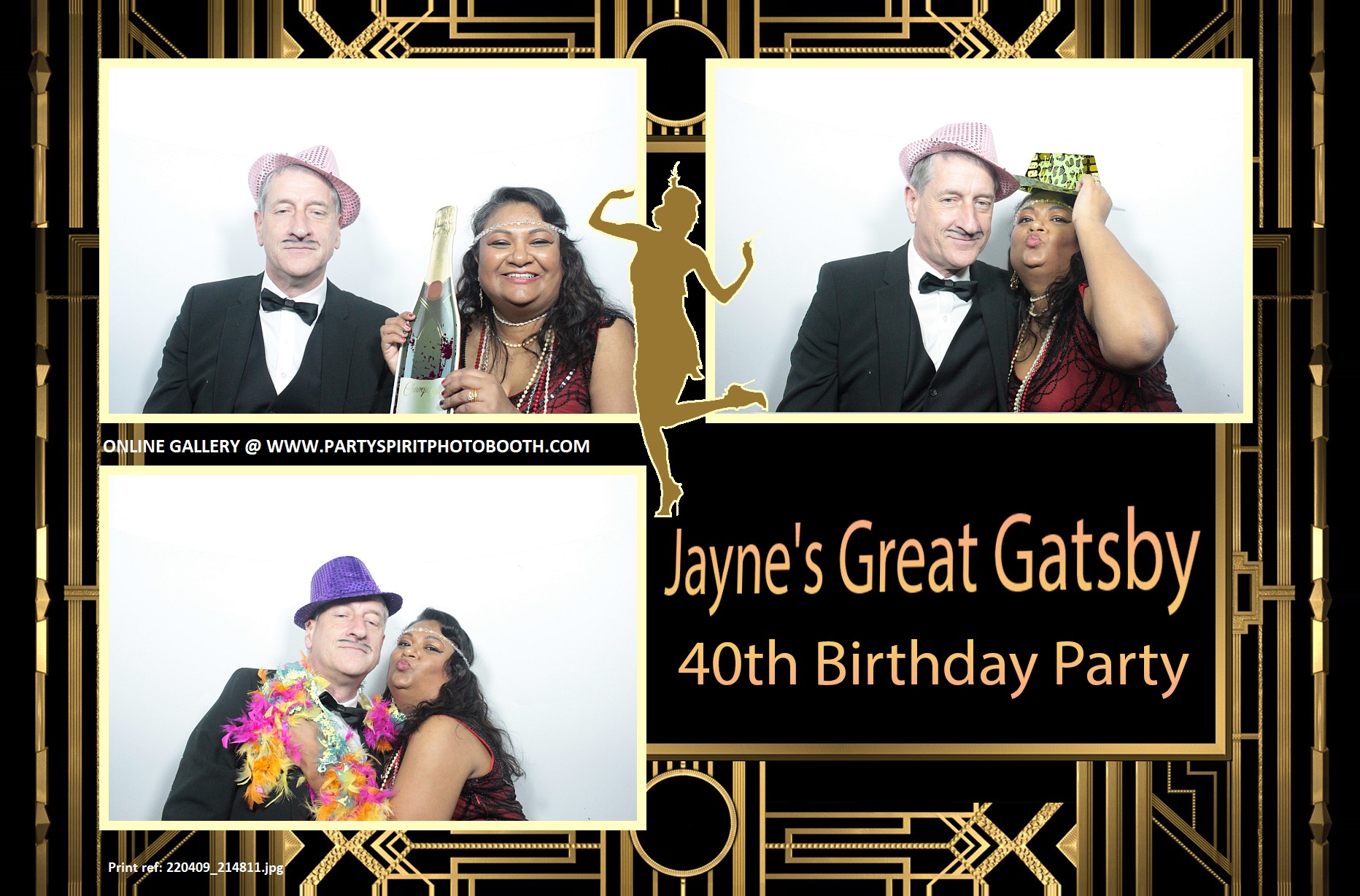 Great Gatsby Party | View more photos from the event at gallery.partyspiritphotobooth.com/u/PartySpiritPhotoBooth/Great-Gatsby-Party