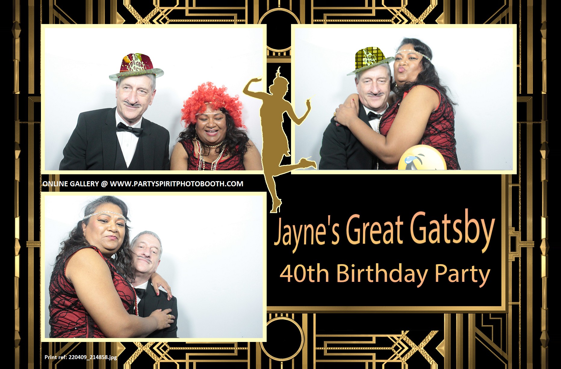 Great Gatsby Party | View more photos from the event at gallery.partyspiritphotobooth.com/u/PartySpiritPhotoBooth/Great-Gatsby-Party