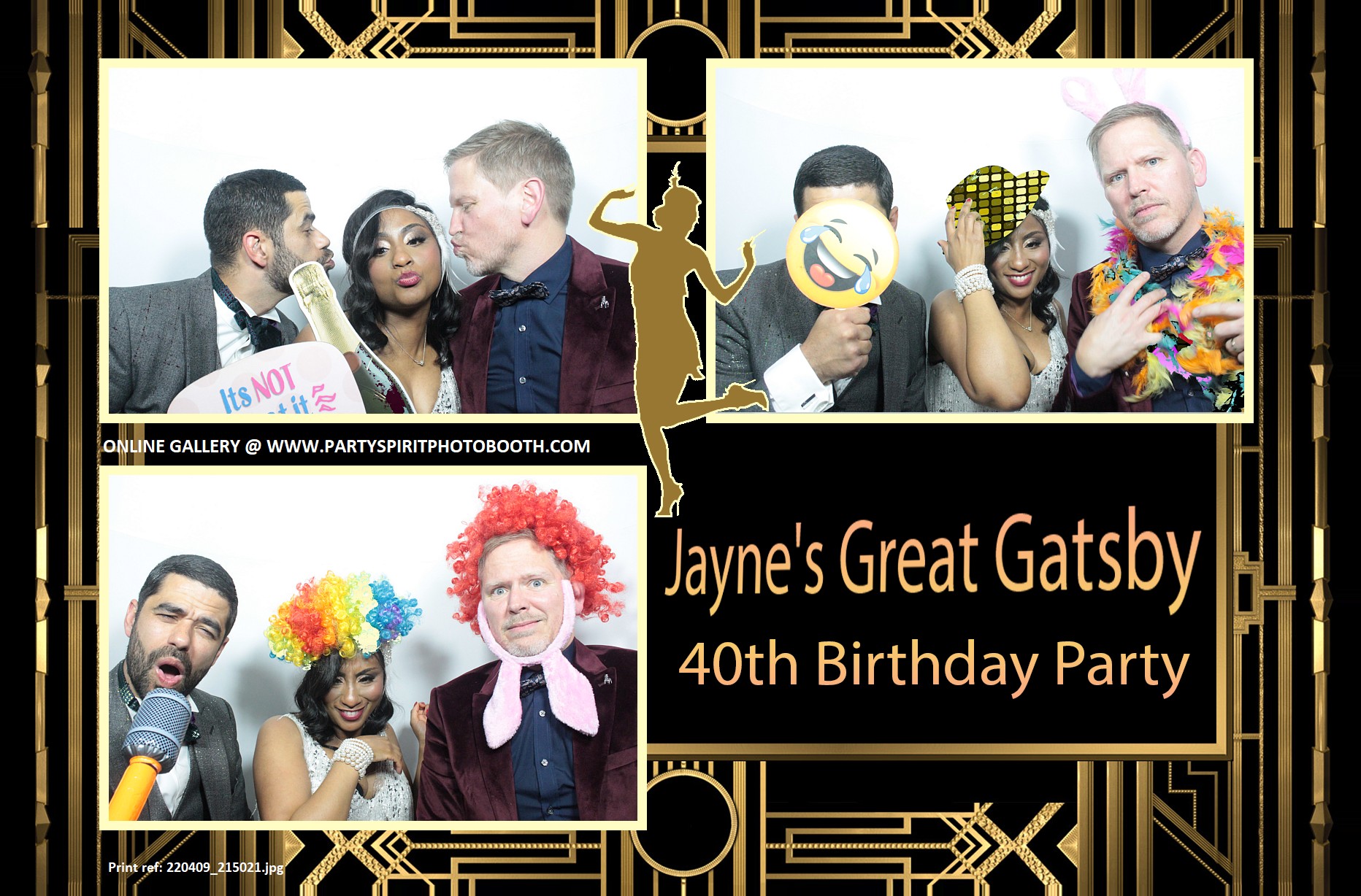 Great Gatsby Party | View more photos from the event at gallery.partyspiritphotobooth.com/u/PartySpiritPhotoBooth/Great-Gatsby-Party