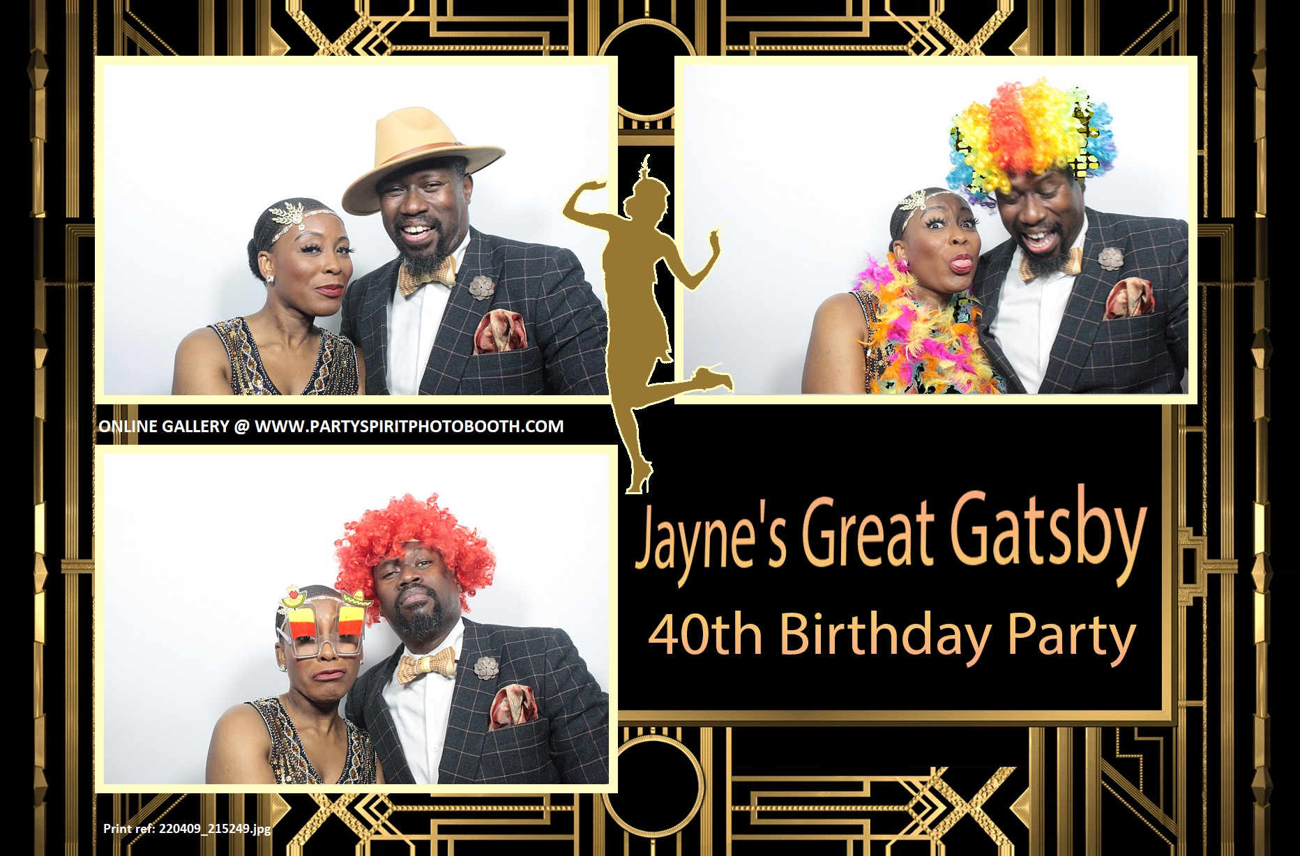 Great Gatsby Party | View more photos from the event at gallery.partyspiritphotobooth.com/u/PartySpiritPhotoBooth/Great-Gatsby-Party