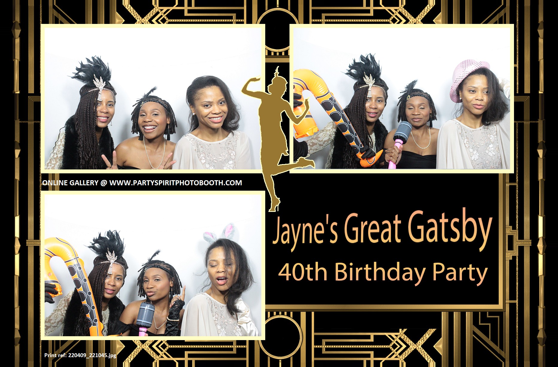 Great Gatsby Party | View more photos from the event at gallery.partyspiritphotobooth.com/u/PartySpiritPhotoBooth/Great-Gatsby-Party