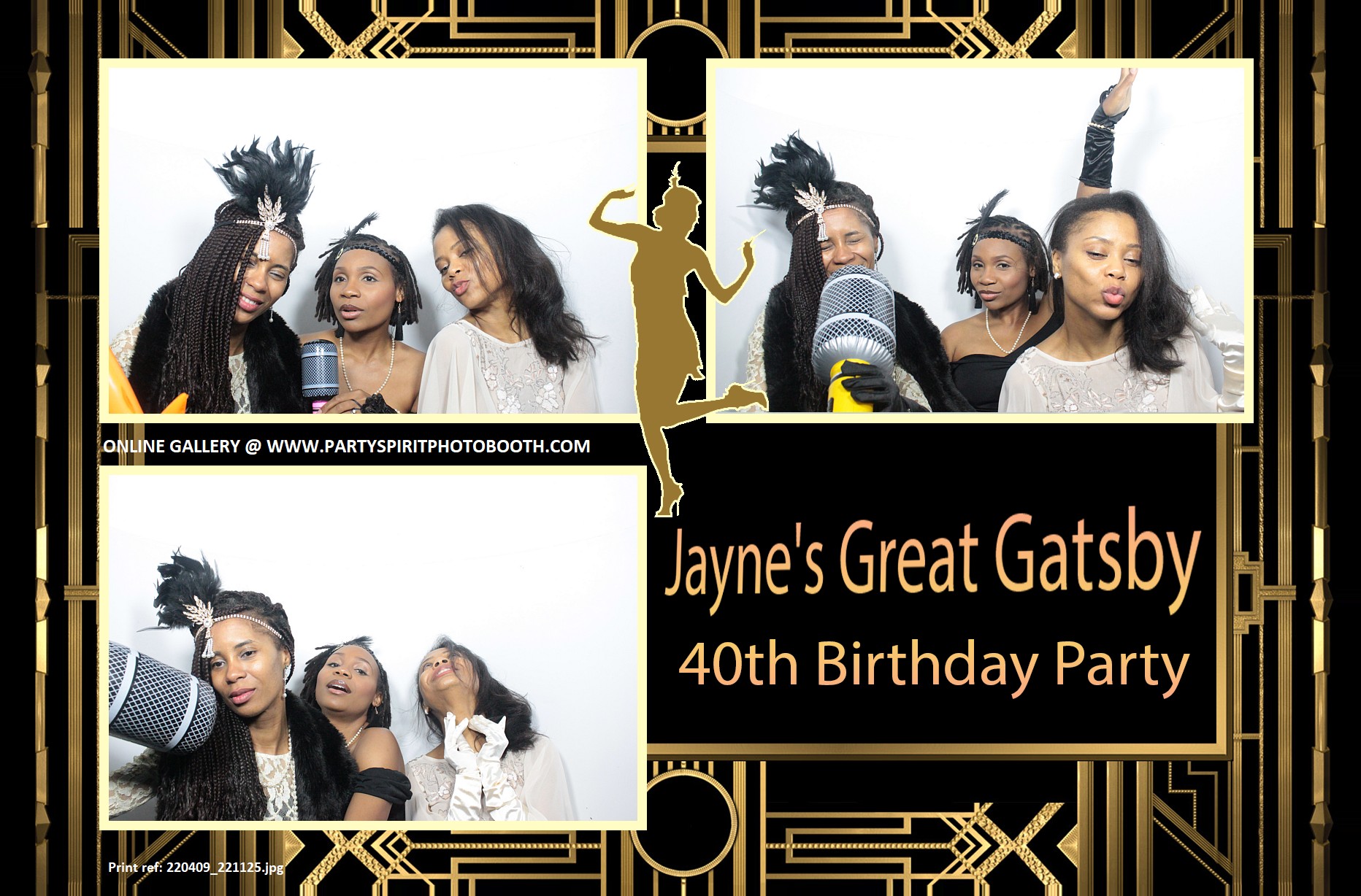 Great Gatsby Party | View more photos from the event at gallery.partyspiritphotobooth.com/u/PartySpiritPhotoBooth/Great-Gatsby-Party
