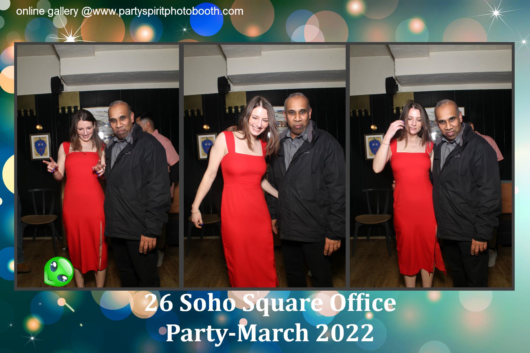Office Party - Soho Square | View more photos from the event at gallery.partyspiritphotobooth.com/u/PartySpiritPhotoBooth/Office-Party-Soho-Square