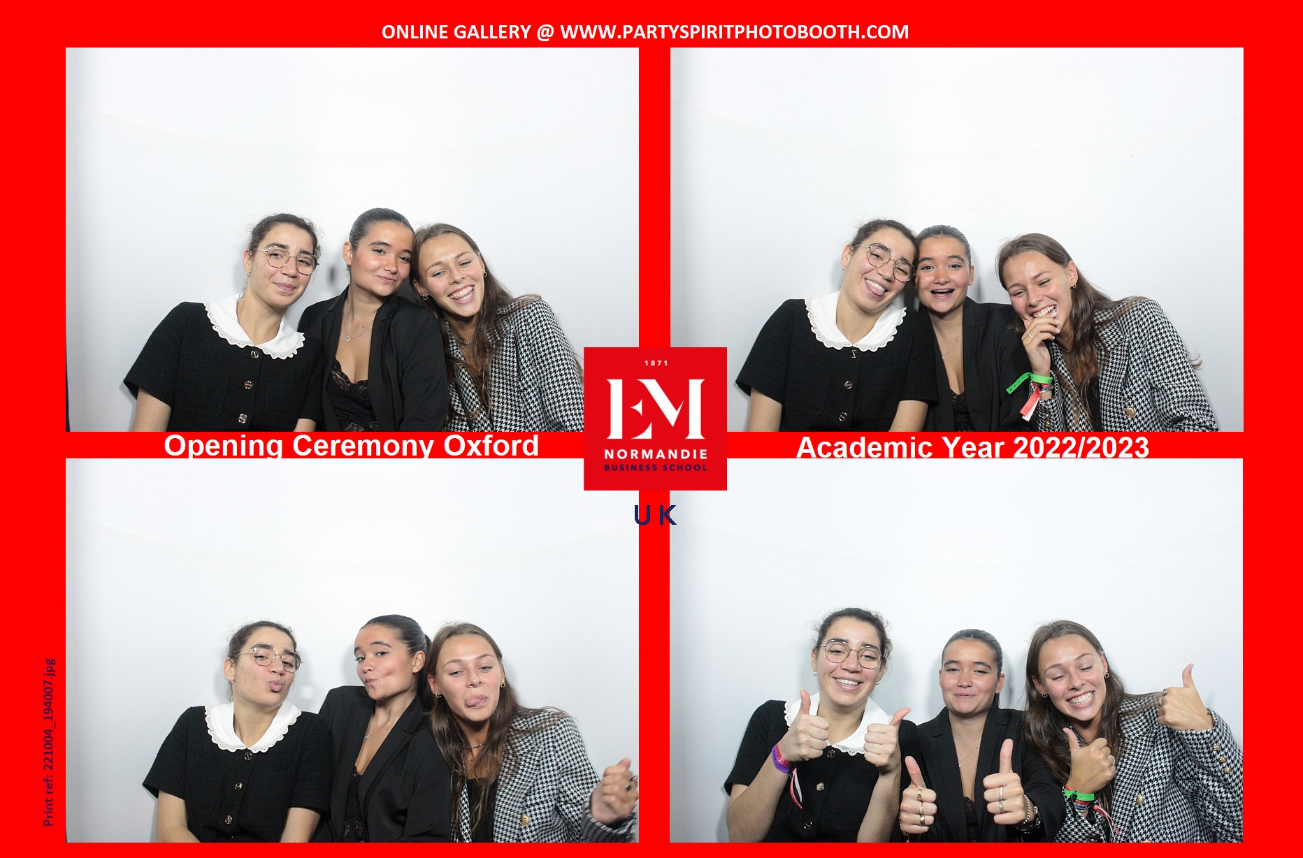 Oxford Opening Ceremony  | View more photos from the event at gallery.partyspiritphotobooth.com/u/PartySpiritPhotoBooth/Oxford-Opening-Ceremony