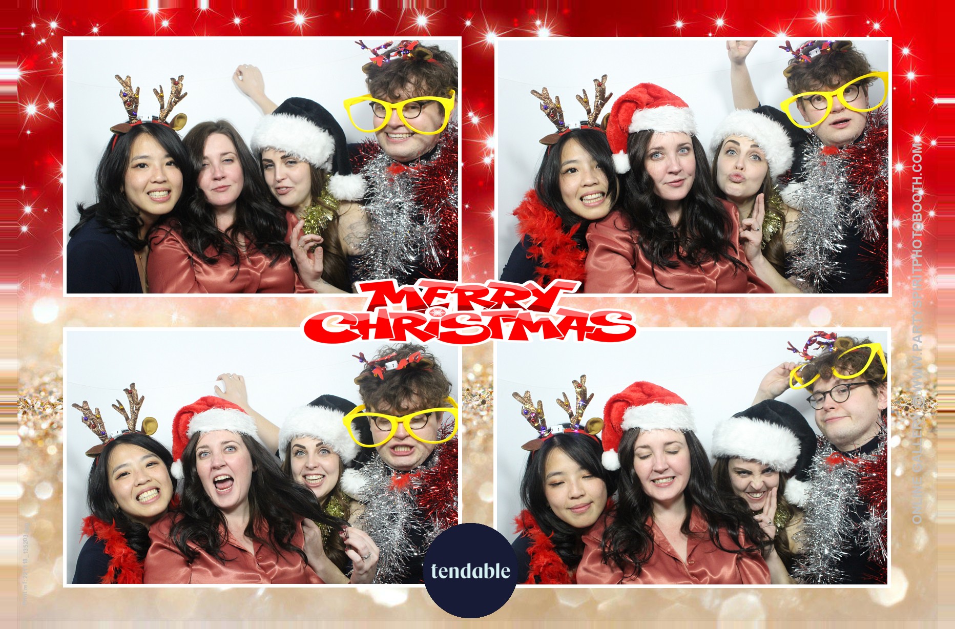Tendable Xmas Party | View more photos from the event at gallery.partyspiritphotobooth.com/u/PartySpiritPhotoBooth/Tendable-Xmas-Party