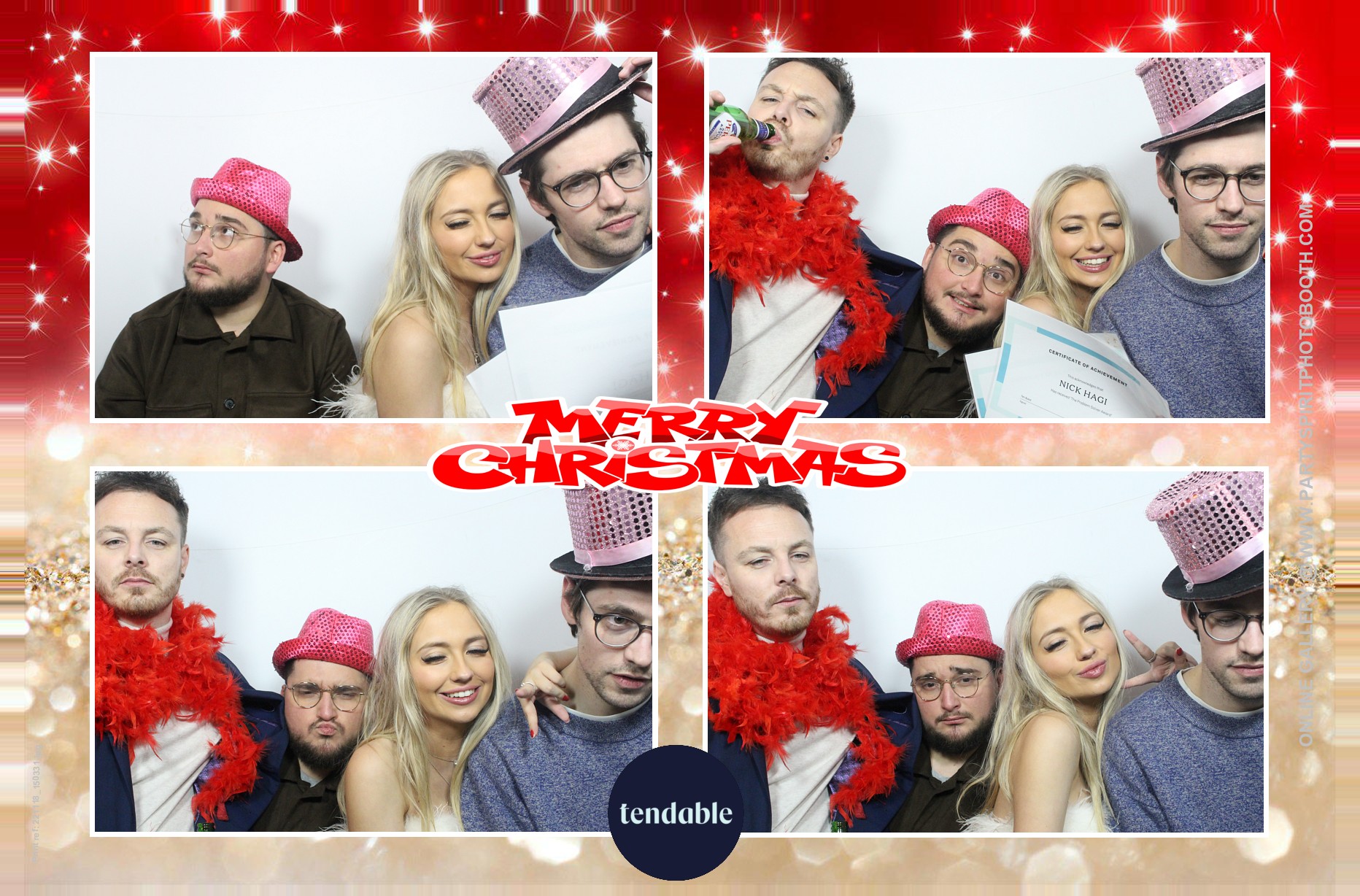 Tendable Xmas Party | View more photos from the event at gallery.partyspiritphotobooth.com/u/PartySpiritPhotoBooth/Tendable-Xmas-Party