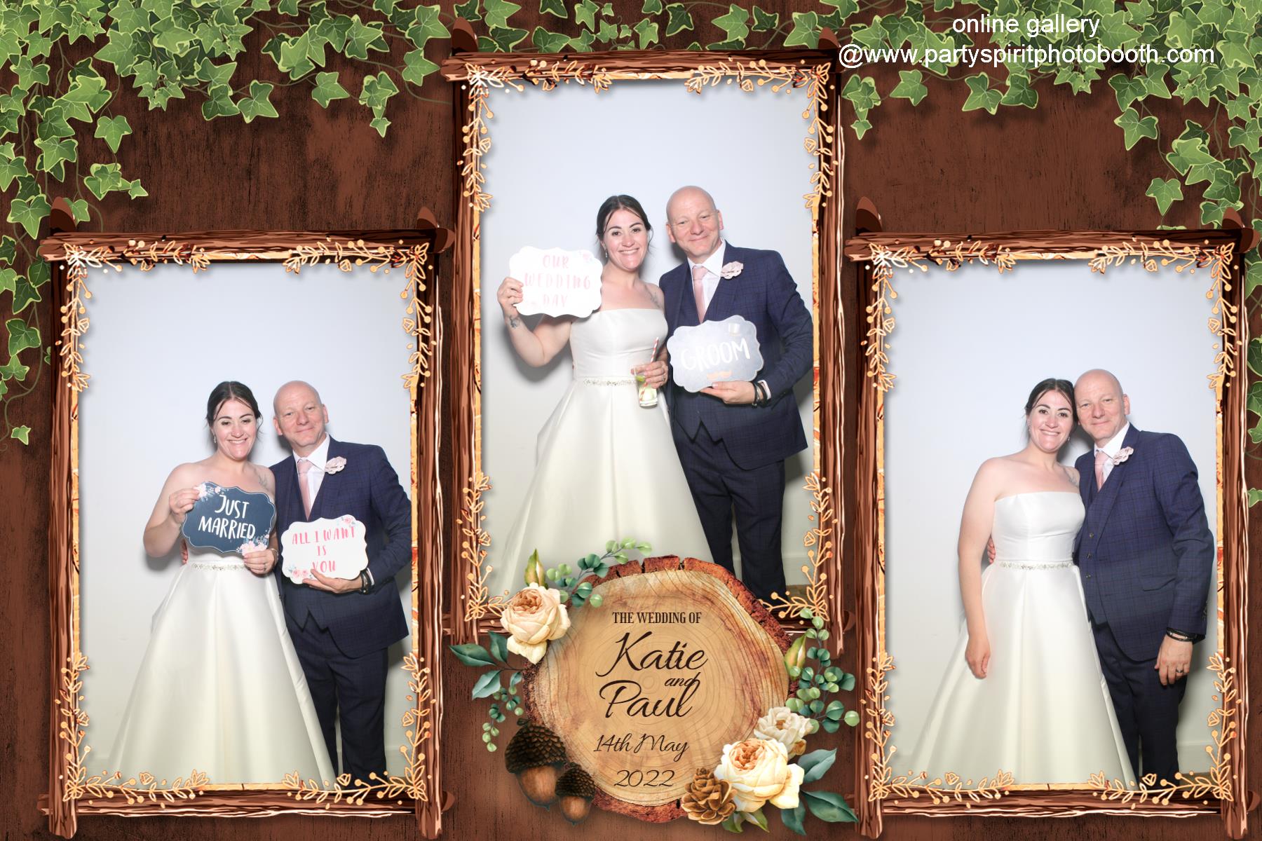 Wedding Katie & Paul | View more photos from the event at gallery.partyspiritphotobooth.com/u/PartySpiritPhotoBooth/Wedding-Katie-Paul