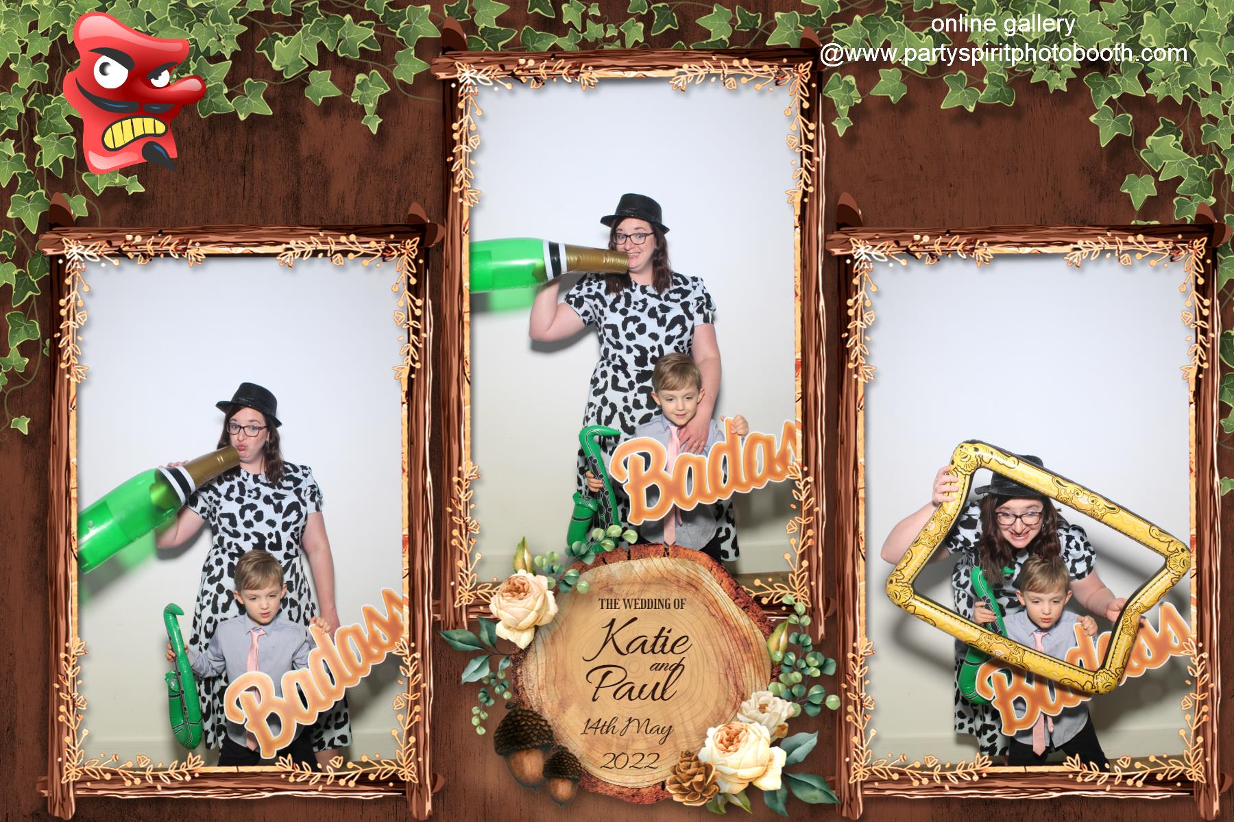 Wedding Katie & Paul | View more photos from the event at gallery.partyspiritphotobooth.com/u/PartySpiritPhotoBooth/Wedding-Katie-Paul