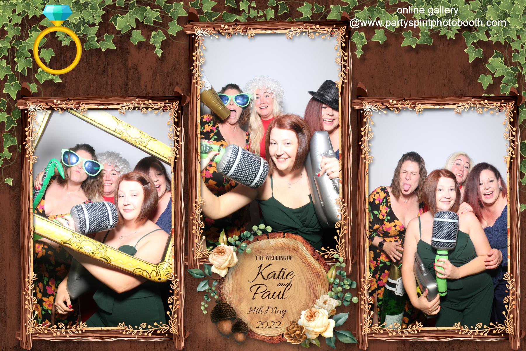Wedding Katie & Paul | View more photos from the event at gallery.partyspiritphotobooth.com/u/PartySpiritPhotoBooth/Wedding-Katie-Paul