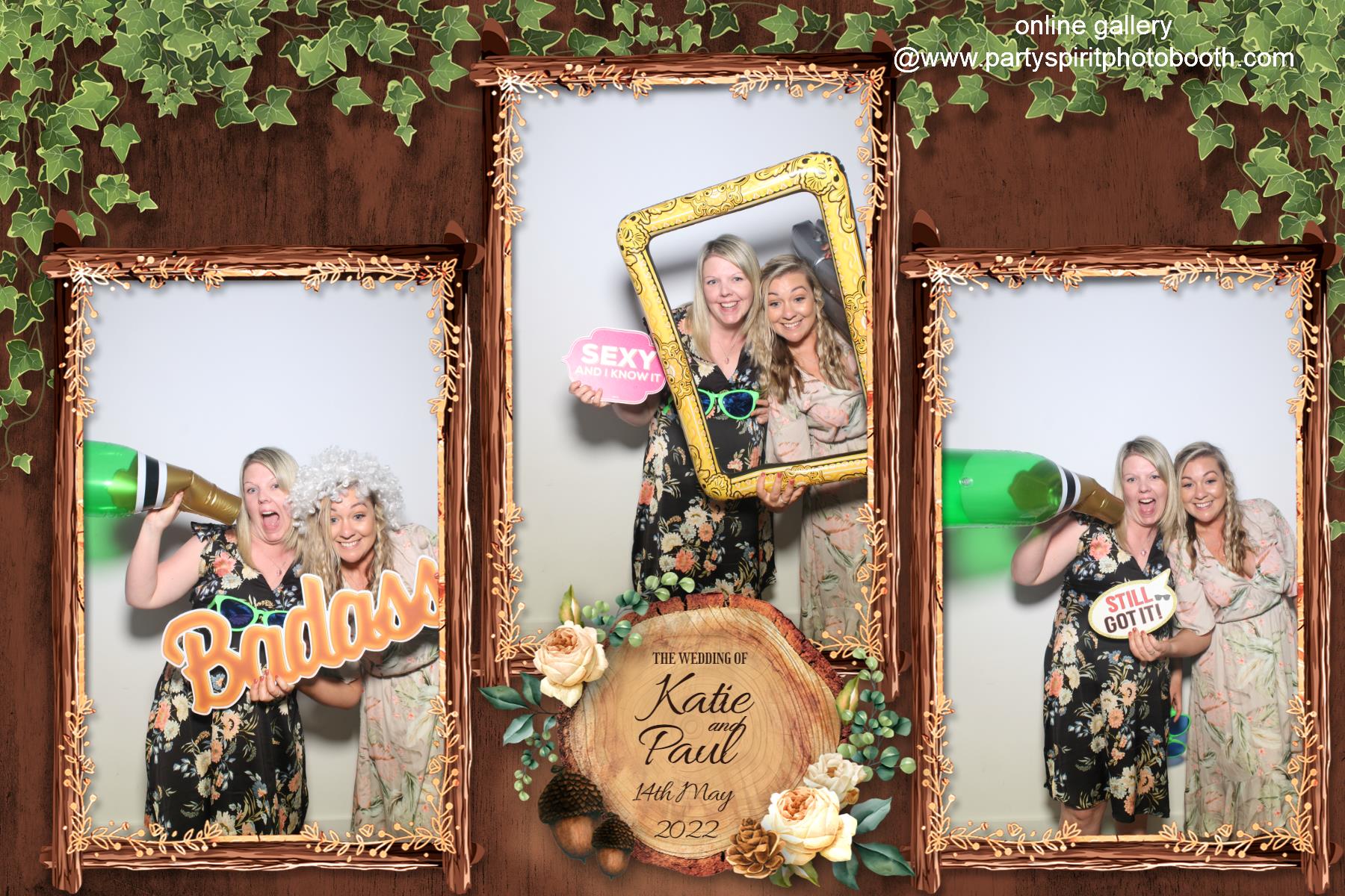 Wedding Katie & Paul | View more photos from the event at gallery.partyspiritphotobooth.com/u/PartySpiritPhotoBooth/Wedding-Katie-Paul