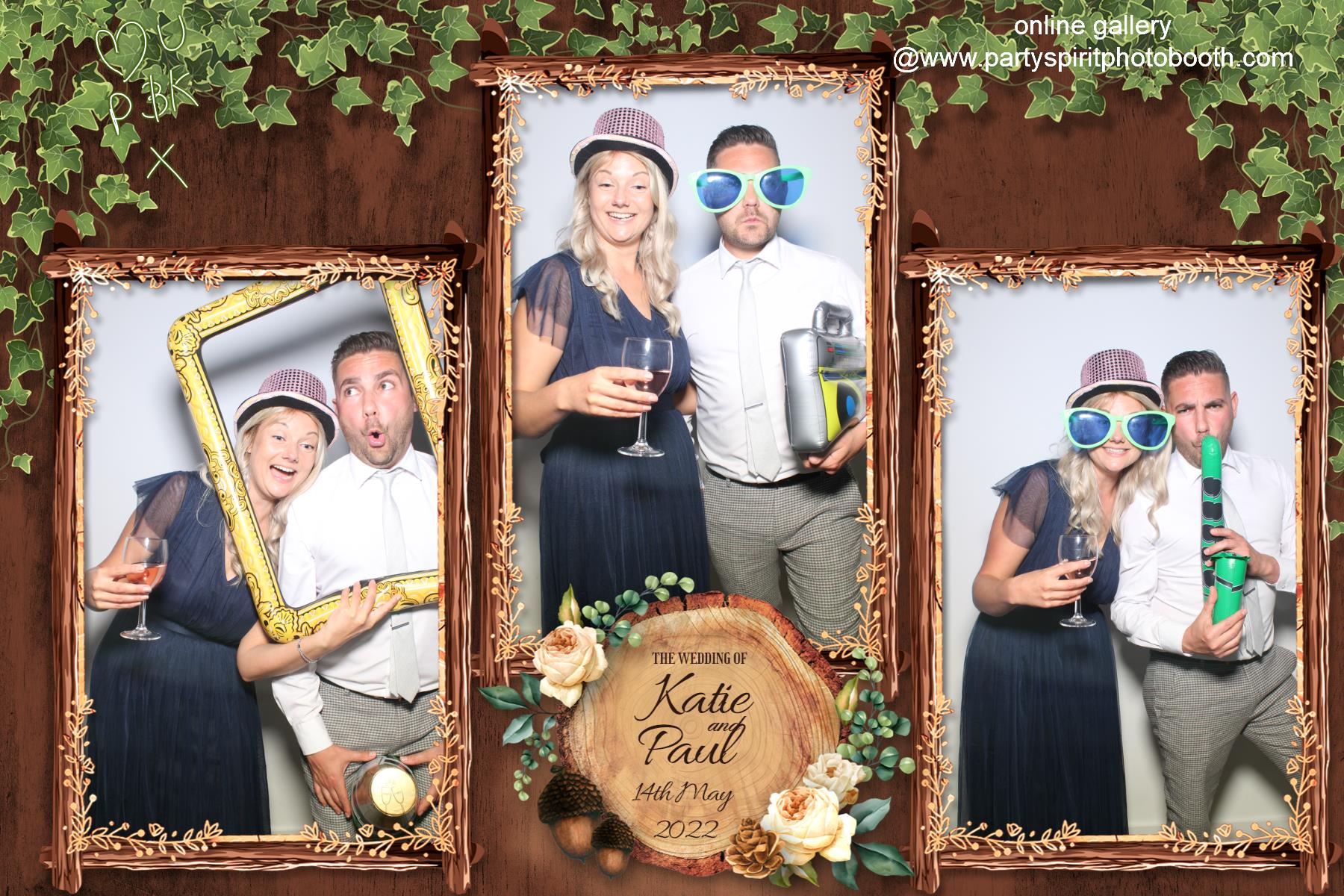Wedding Katie & Paul | View more photos from the event at gallery.partyspiritphotobooth.com/u/PartySpiritPhotoBooth/Wedding-Katie-Paul