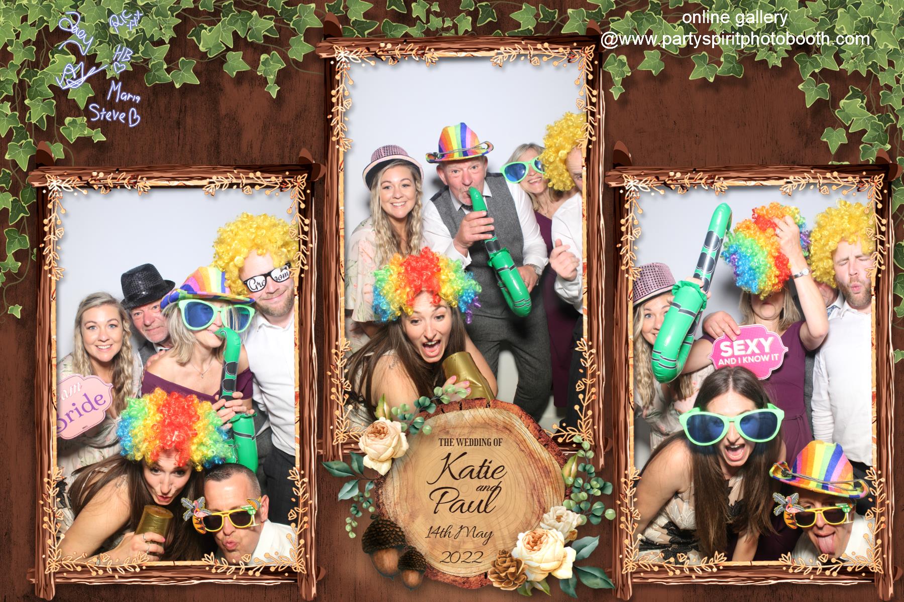 Wedding Katie & Paul | View more photos from the event at gallery.partyspiritphotobooth.com/u/PartySpiritPhotoBooth/Wedding-Katie-Paul