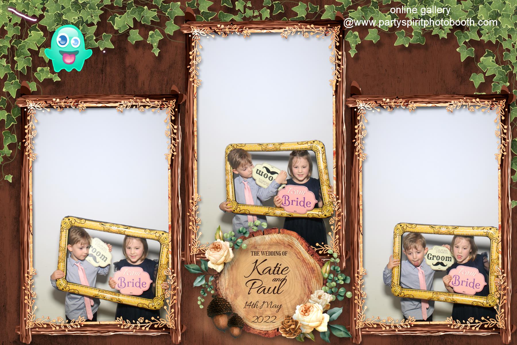 Wedding Katie & Paul | View more photos from the event at gallery.partyspiritphotobooth.com/u/PartySpiritPhotoBooth/Wedding-Katie-Paul