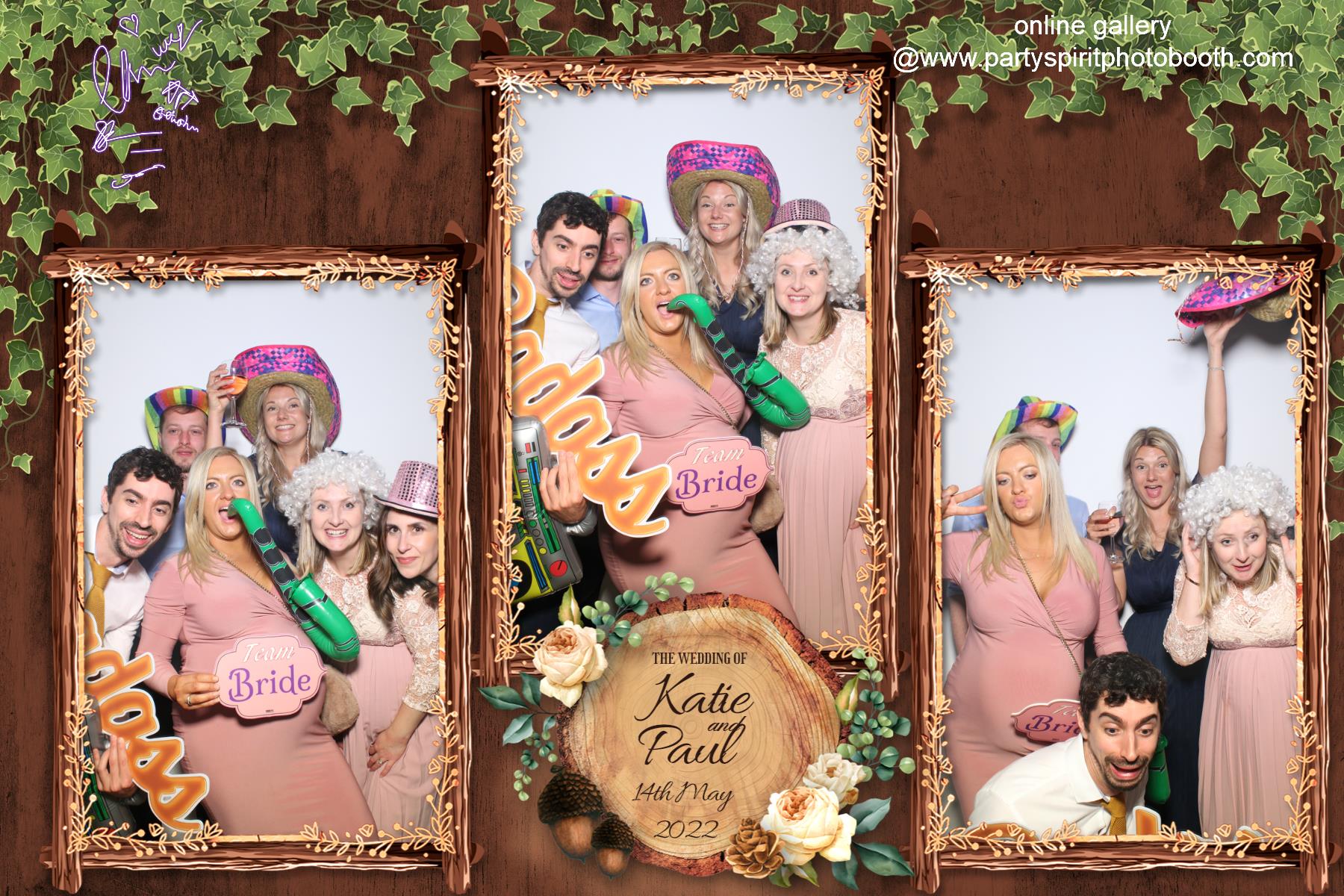 Wedding Katie & Paul | View more photos from the event at gallery.partyspiritphotobooth.com/u/PartySpiritPhotoBooth/Wedding-Katie-Paul