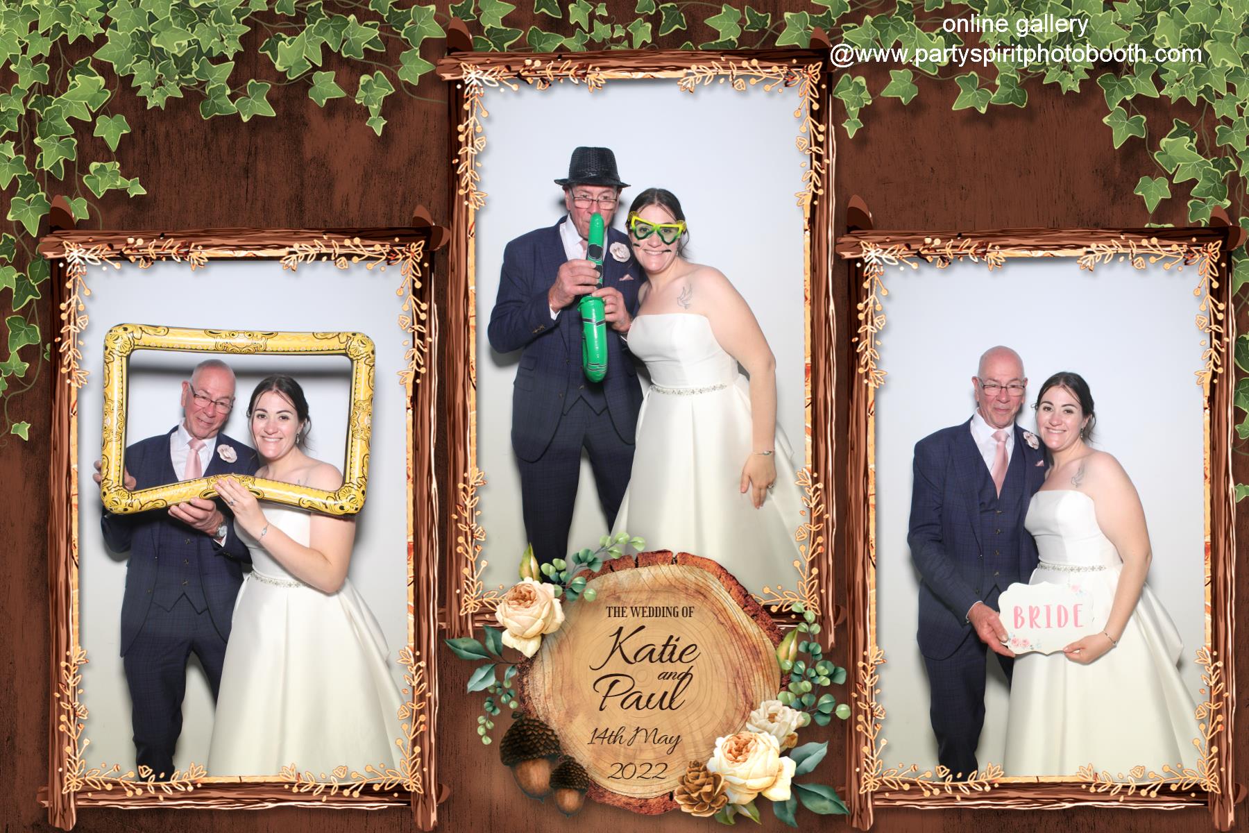 Wedding Katie & Paul | View more photos from the event at gallery.partyspiritphotobooth.com/u/PartySpiritPhotoBooth/Wedding-Katie-Paul