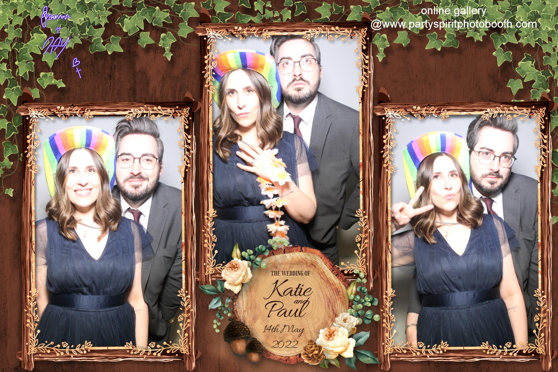 Wedding Katie & Paul | View more photos from the event at gallery.partyspiritphotobooth.com/u/PartySpiritPhotoBooth/Wedding-Katie-Paul