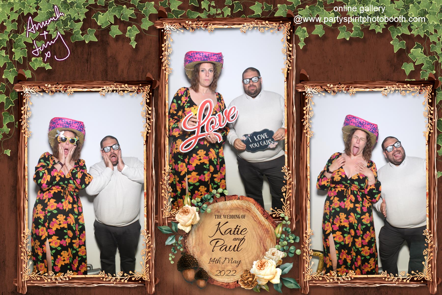 Wedding Katie & Paul | View more photos from the event at gallery.partyspiritphotobooth.com/u/PartySpiritPhotoBooth/Wedding-Katie-Paul