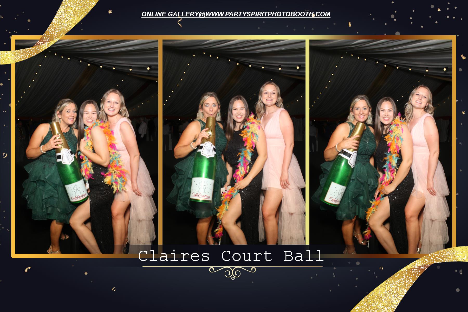 Claires Court Ball | View more photos from the event at gallery.partyspiritphotobooth.com/u/PartySpiritPhotoBooth/Claires-Court-Ball