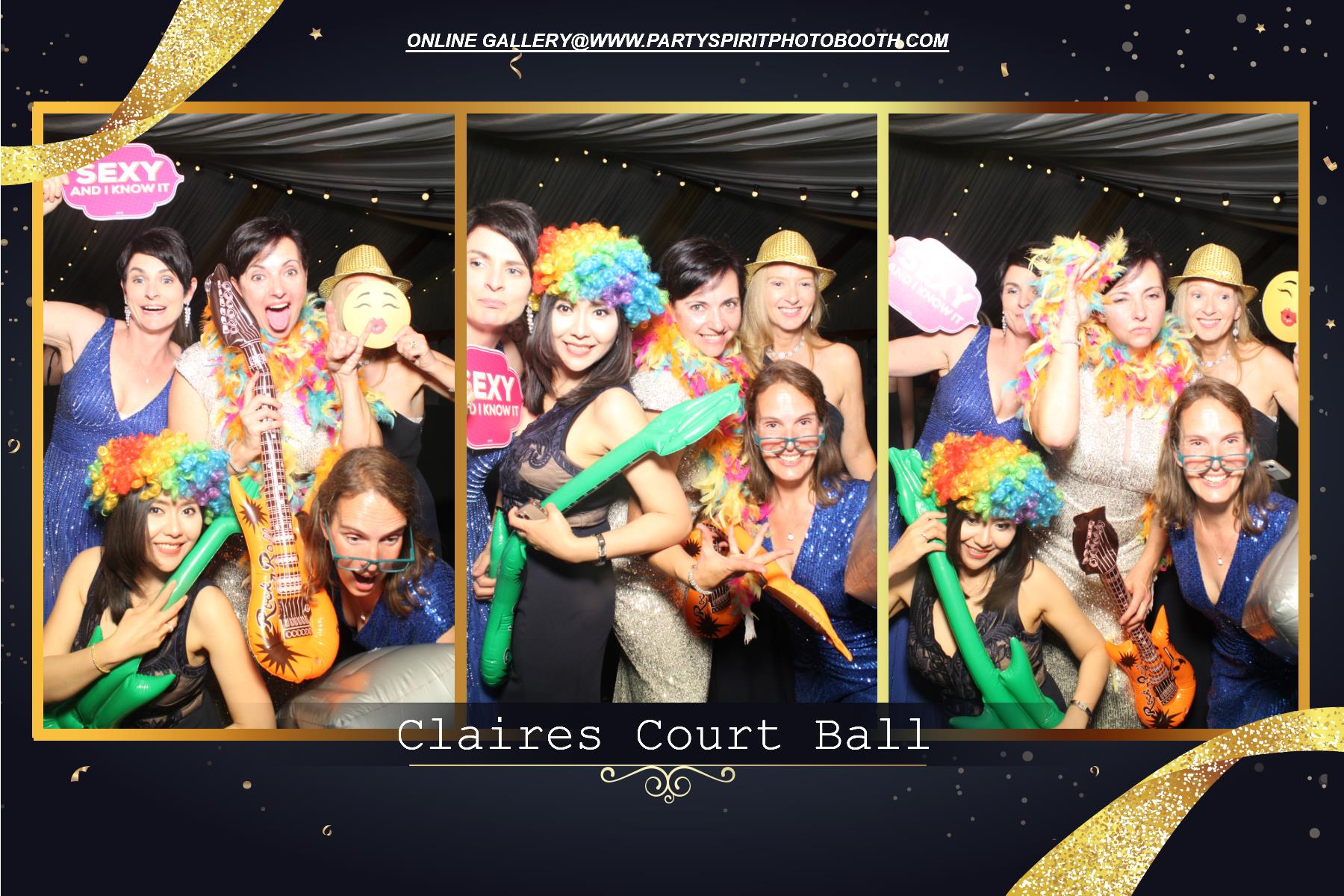 Claires Court Ball | View more photos from the event at gallery.partyspiritphotobooth.com/u/PartySpiritPhotoBooth/Claires-Court-Ball