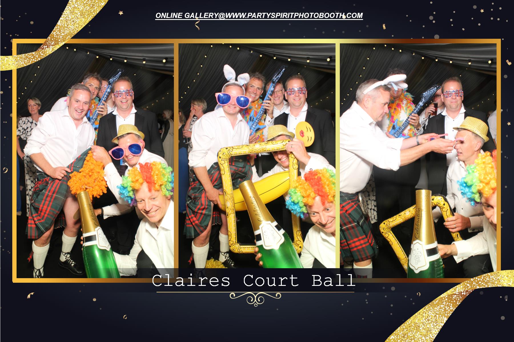 Claires Court Ball | View more photos from the event at gallery.partyspiritphotobooth.com/u/PartySpiritPhotoBooth/Claires-Court-Ball