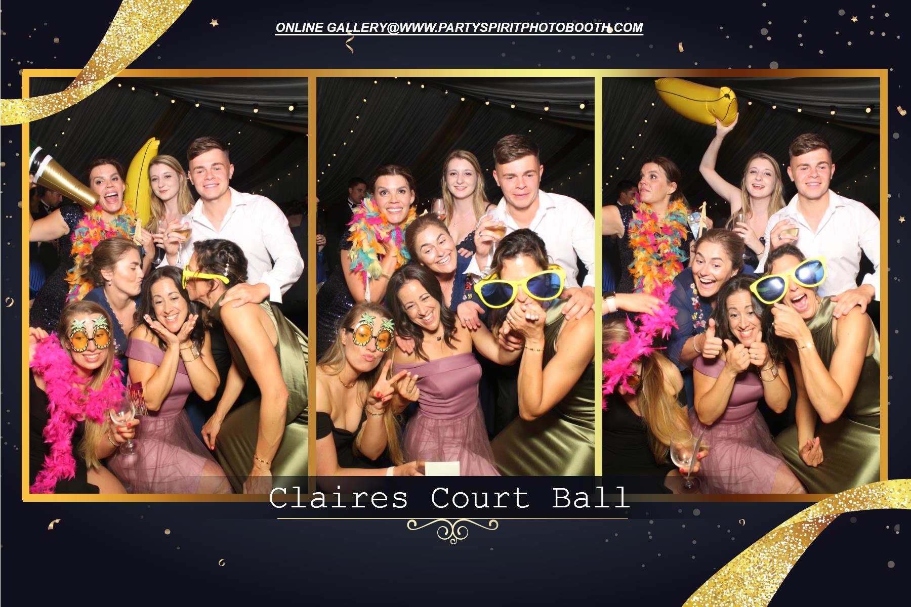 Claires Court Ball | View more photos from the event at gallery.partyspiritphotobooth.com/u/PartySpiritPhotoBooth/Claires-Court-Ball