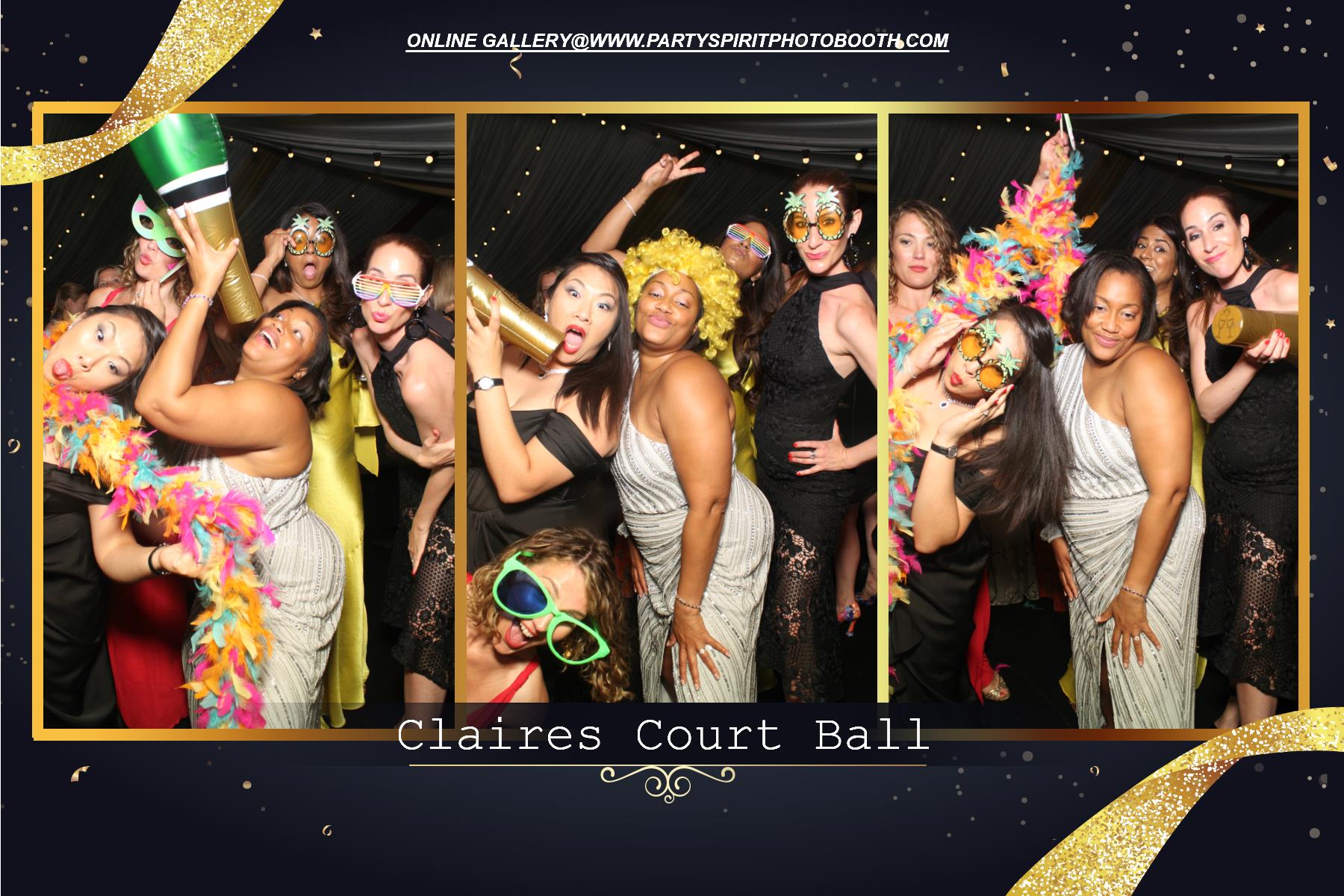 Claires Court Ball | View more photos from the event at gallery.partyspiritphotobooth.com/u/PartySpiritPhotoBooth/Claires-Court-Ball