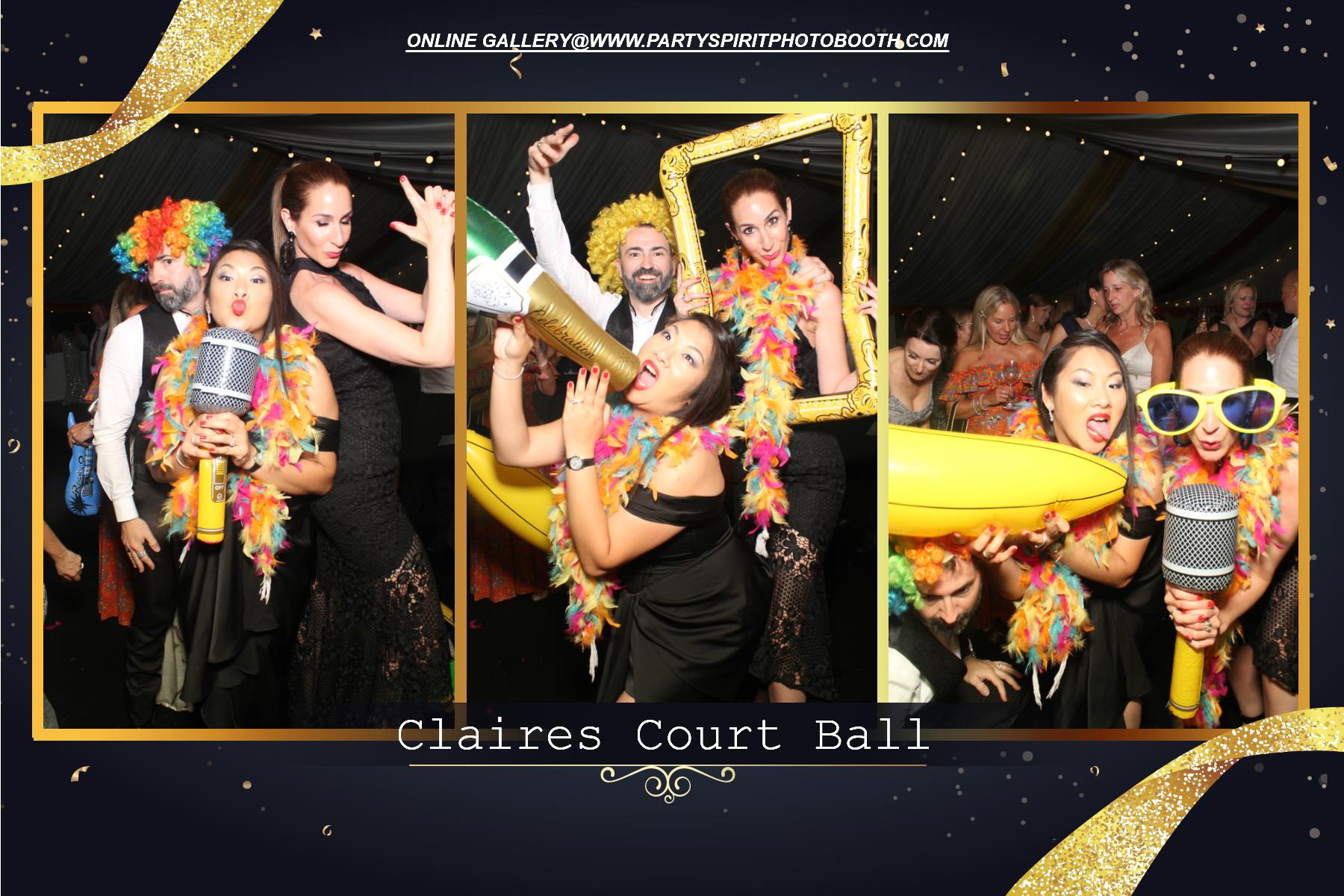Claires Court Ball | View more photos from the event at gallery.partyspiritphotobooth.com/u/PartySpiritPhotoBooth/Claires-Court-Ball