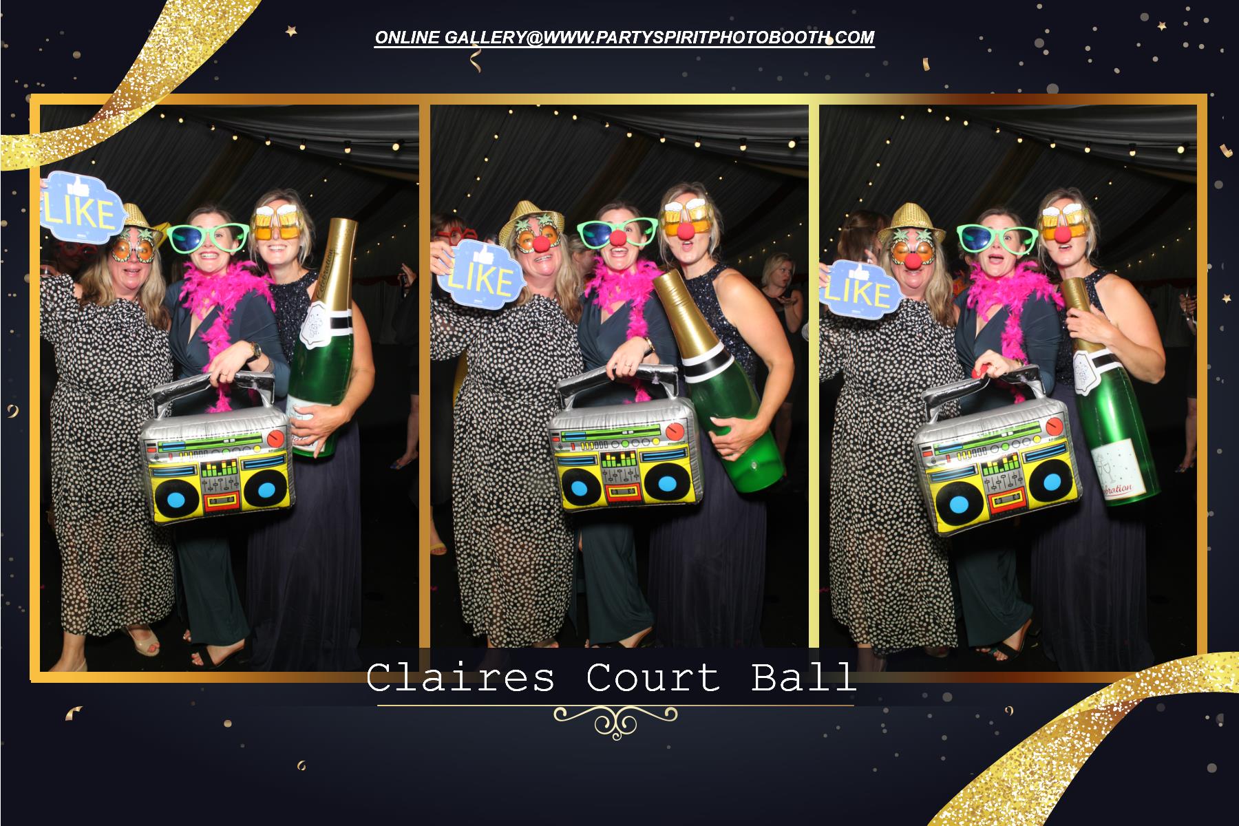 Claires Court Ball | View more photos from the event at gallery.partyspiritphotobooth.com/u/PartySpiritPhotoBooth/Claires-Court-Ball