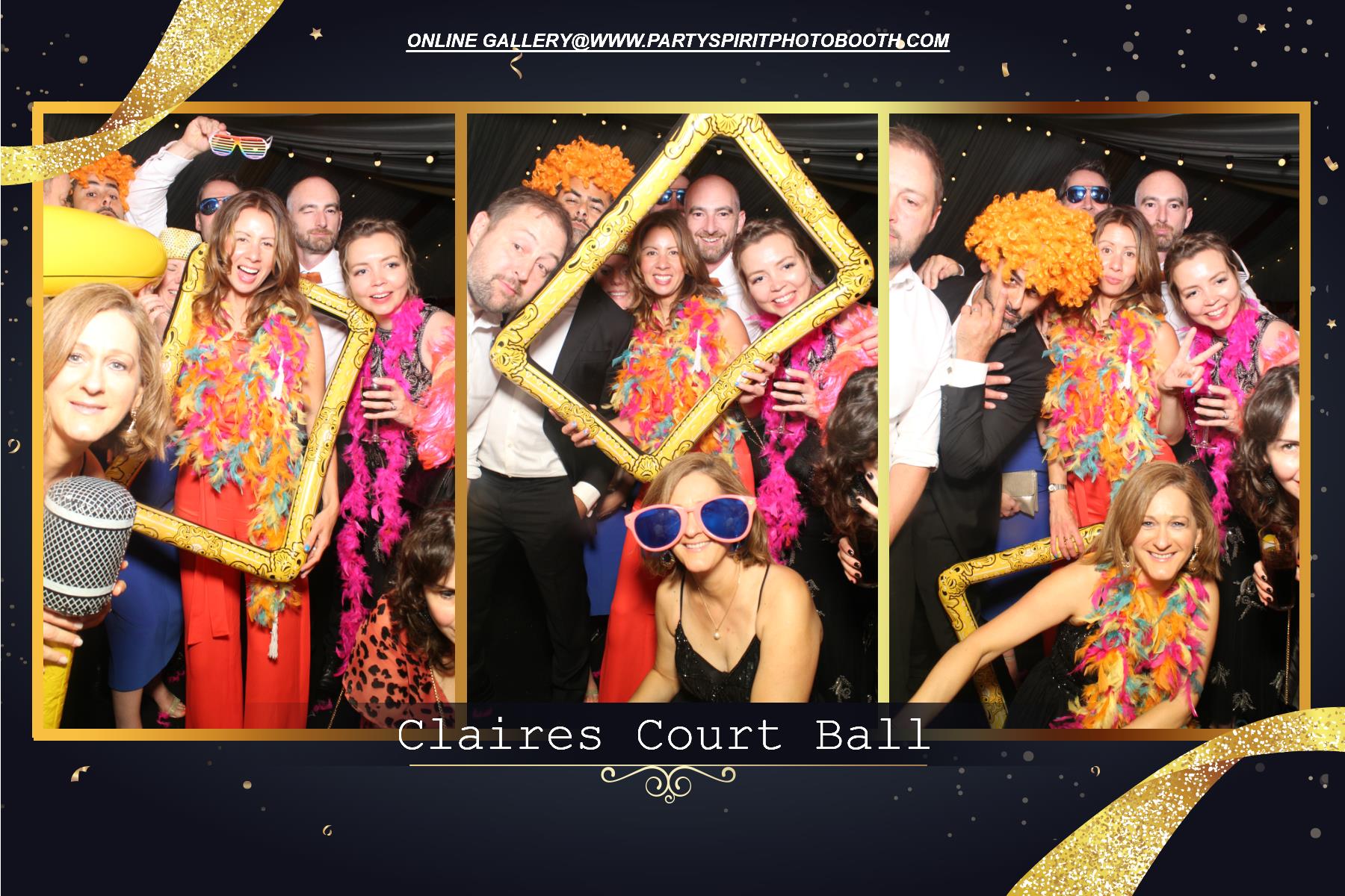 Claires Court Ball | View more photos from the event at gallery.partyspiritphotobooth.com/u/PartySpiritPhotoBooth/Claires-Court-Ball