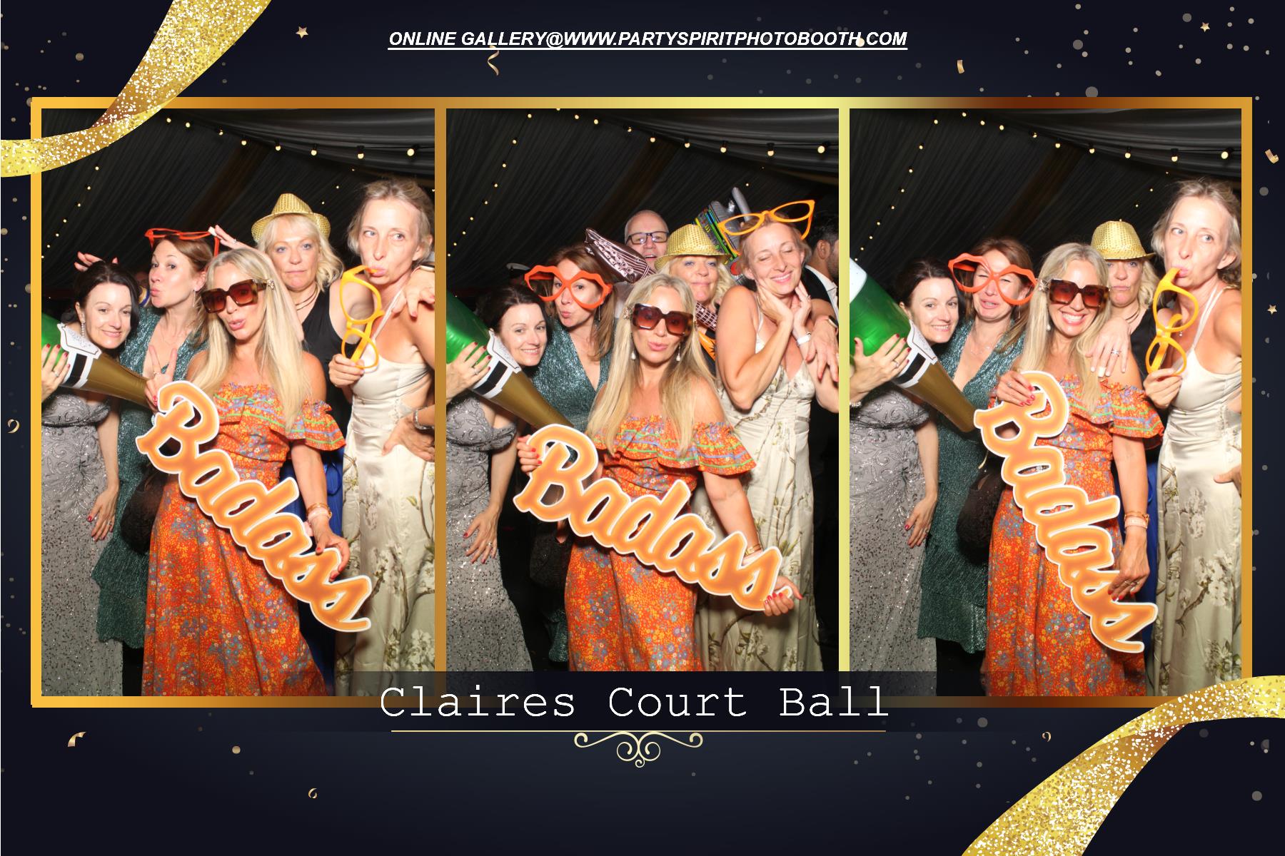Claires Court Ball | View more photos from the event at gallery.partyspiritphotobooth.com/u/PartySpiritPhotoBooth/Claires-Court-Ball