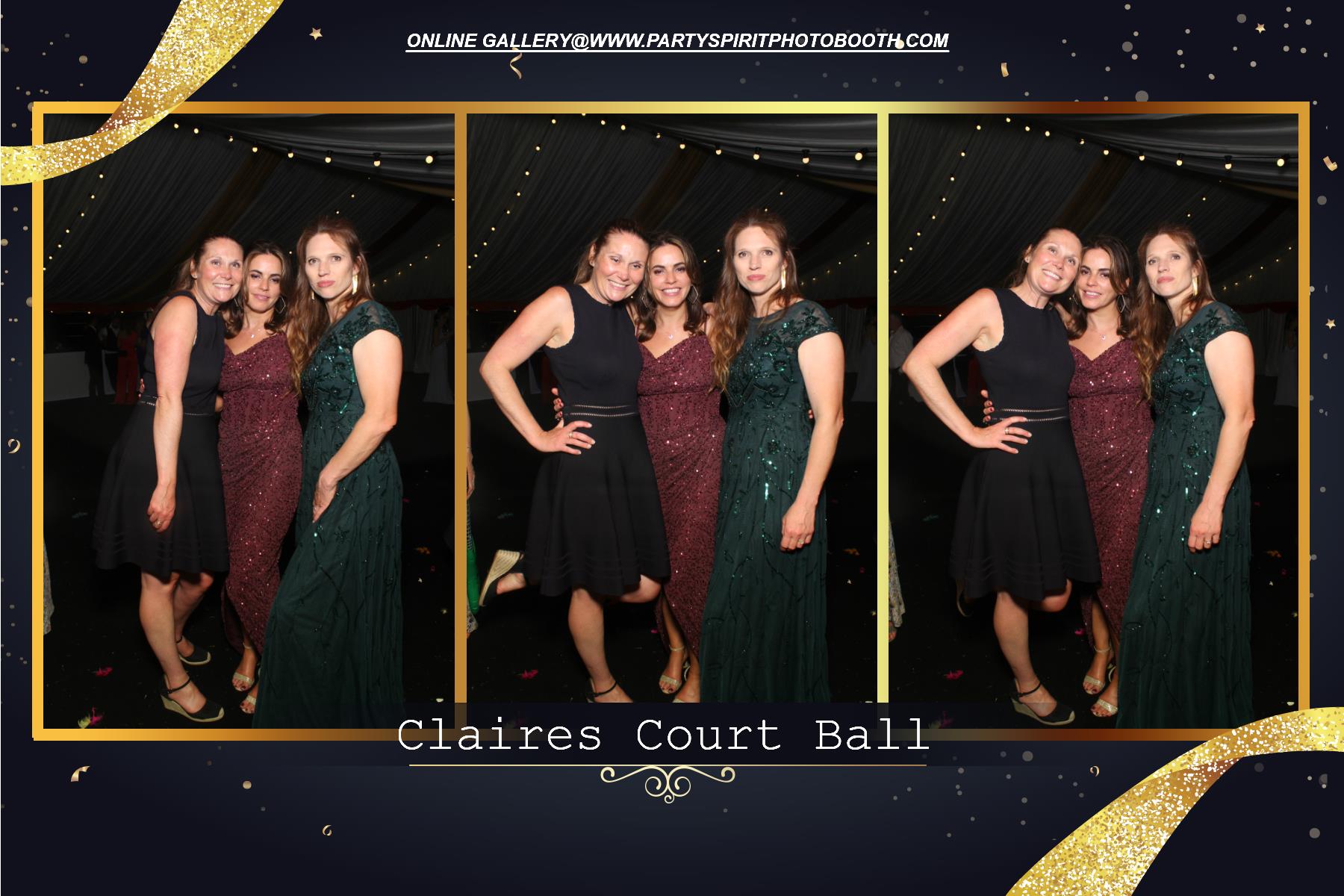 Claires Court Ball | View more photos from the event at gallery.partyspiritphotobooth.com/u/PartySpiritPhotoBooth/Claires-Court-Ball
