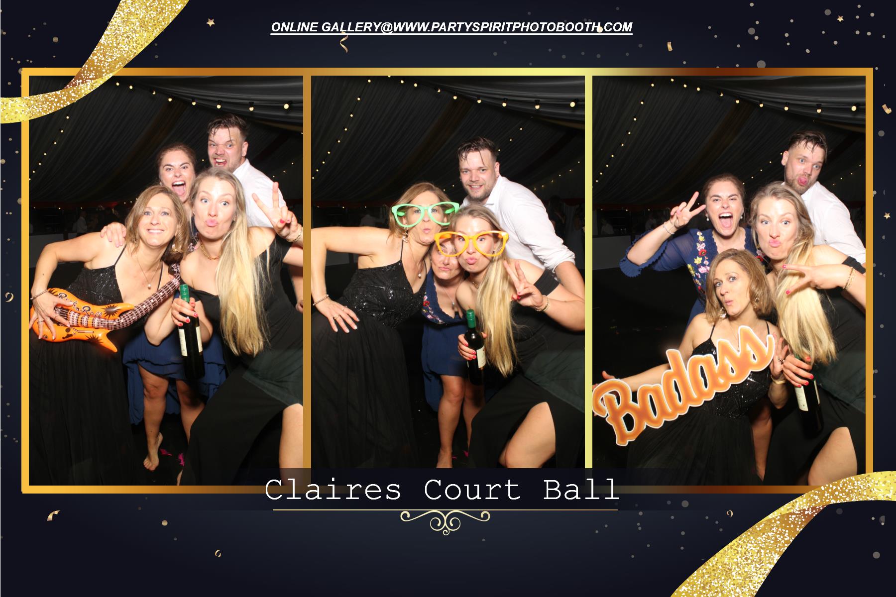 Claires Court Ball | View more photos from the event at gallery.partyspiritphotobooth.com/u/PartySpiritPhotoBooth/Claires-Court-Ball