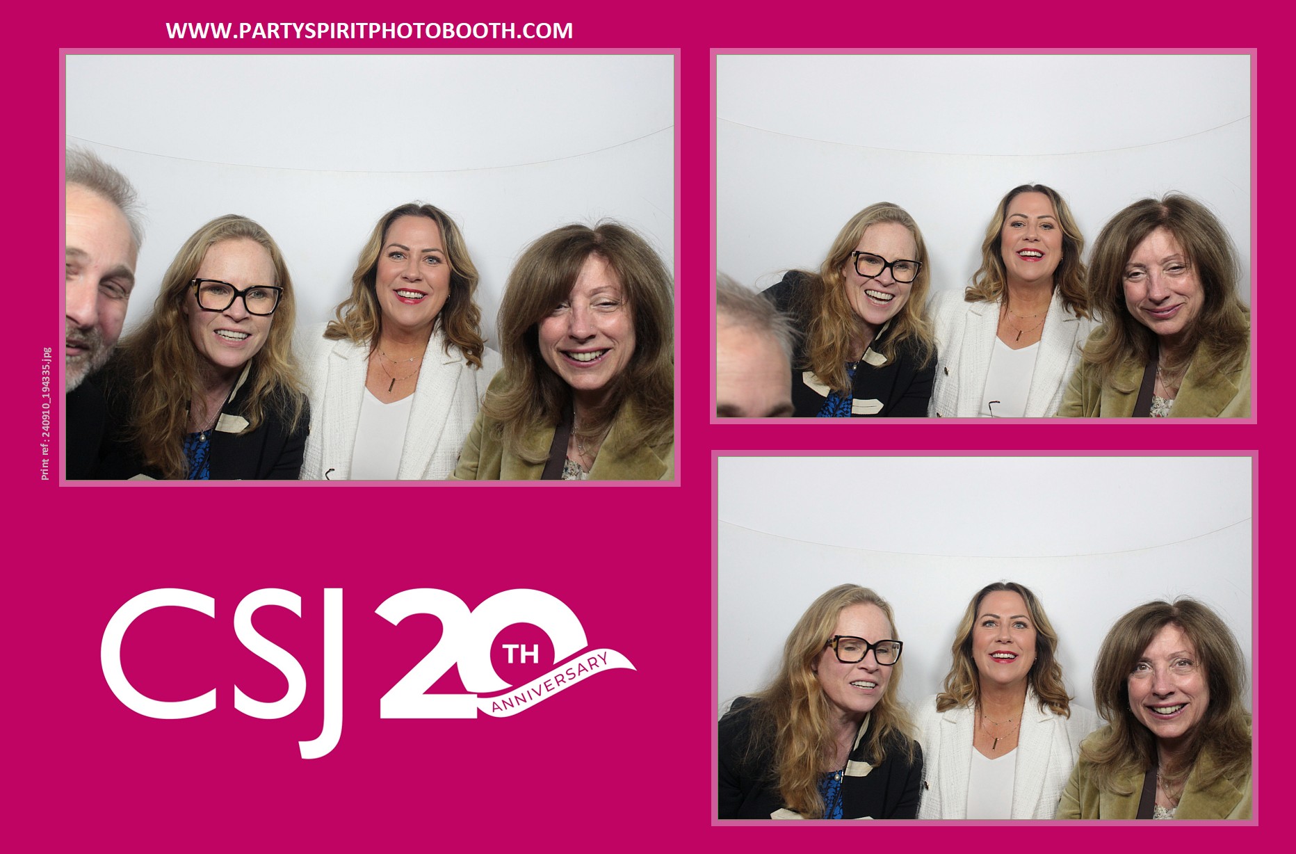 CSJ 20th Anniversary | View more photos from the event at gallery.partyspiritphotobooth.com/u/PartySpiritPhotoBooth/CSJ-20th-Anniversary
