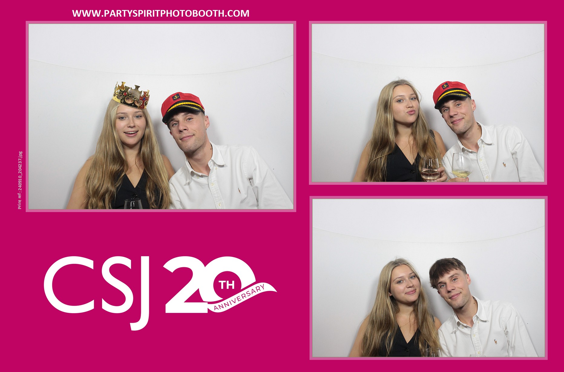 CSJ 20th Anniversary | View more photos from the event at gallery.partyspiritphotobooth.com/u/PartySpiritPhotoBooth/CSJ-20th-Anniversary