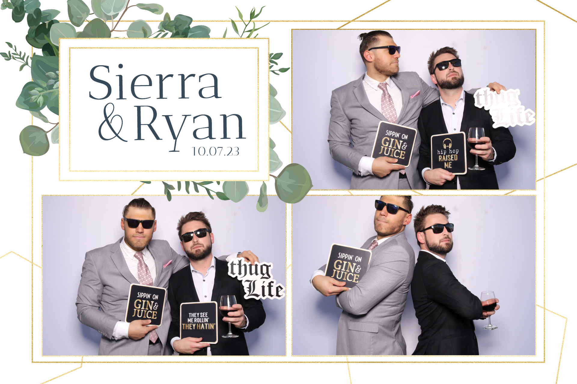 Sierra and Ryan's Wedding | View more photos from the event at v1.boothgallery.com/u/PhabPhotobooth/Sierra-and-Ryans-Wedding