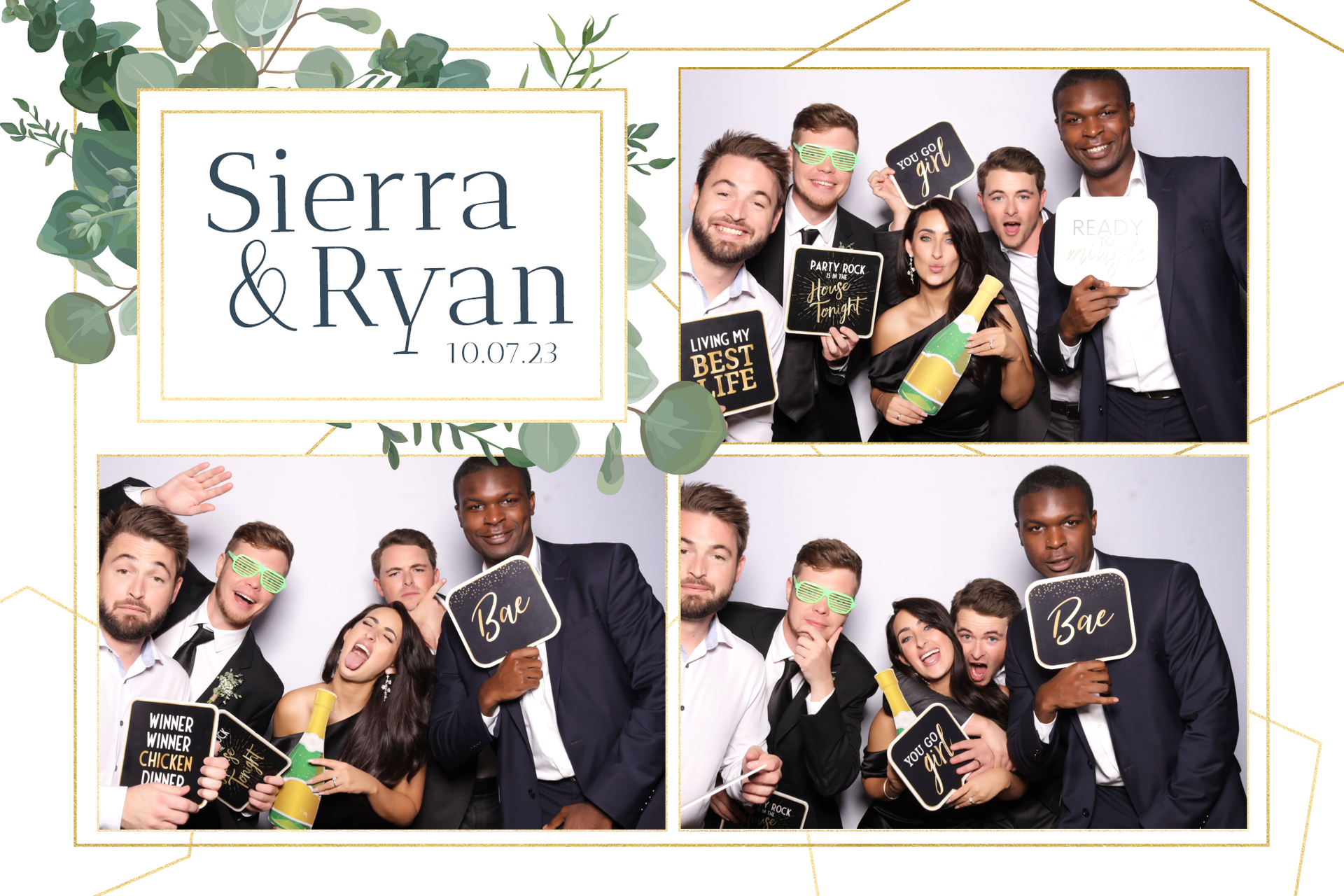 Sierra and Ryan's Wedding | View more photos from the event at v1.boothgallery.com/u/PhabPhotobooth/Sierra-and-Ryans-Wedding