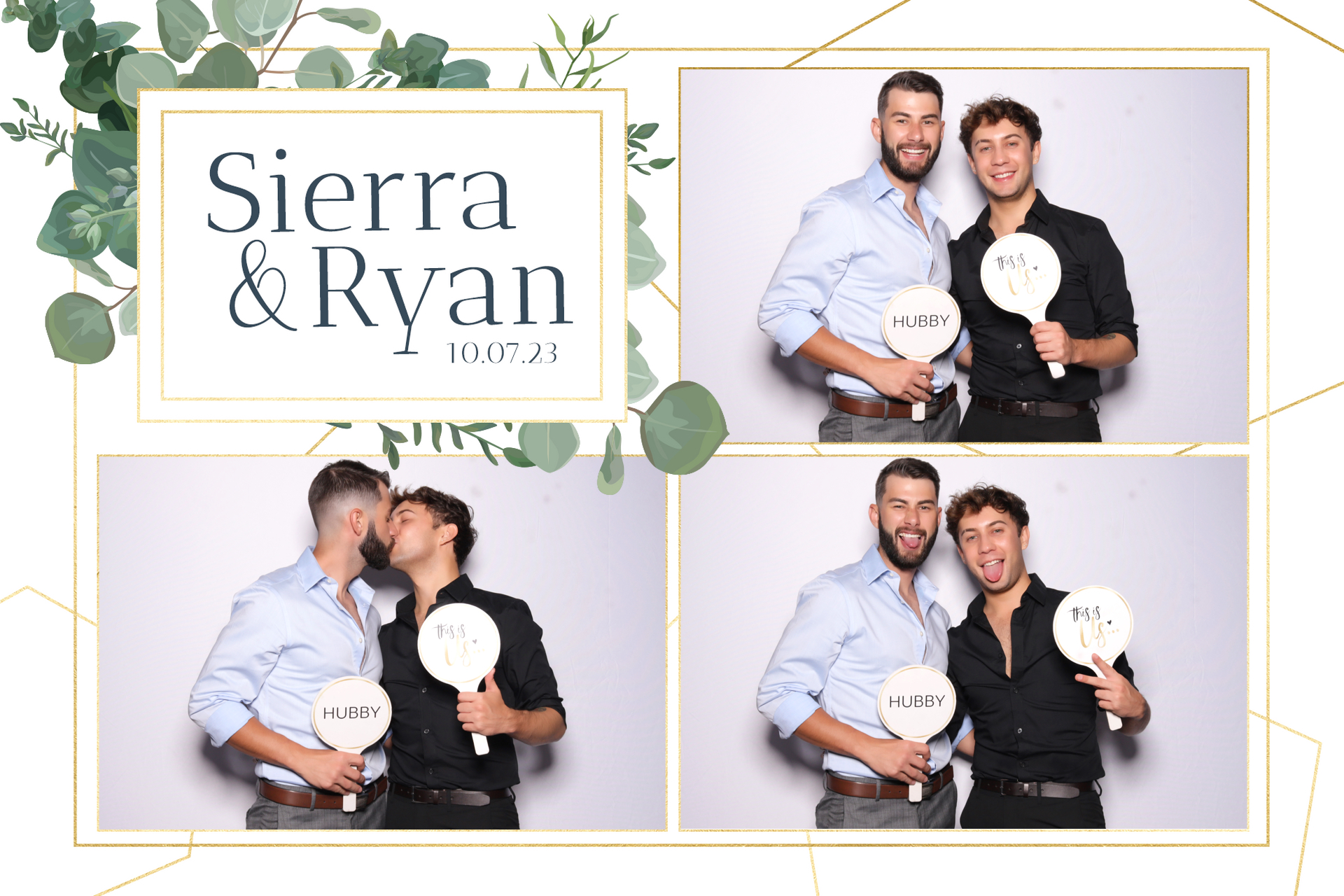 Sierra and Ryan's Wedding | View more photos from the event at v1.boothgallery.com/u/PhabPhotobooth/Sierra-and-Ryans-Wedding
