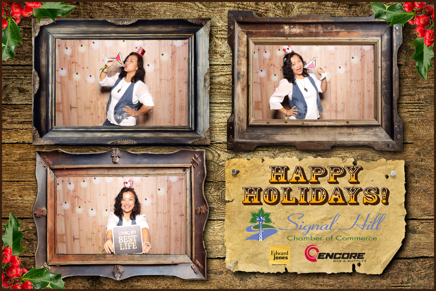 Signal Hill Chamber of Commerce's Holiday Party | View more photos from the event at v1.boothgallery.com/u/PhabPhotobooth/Signal-Hill-Chamber-of-Commerces-Holiday-Party