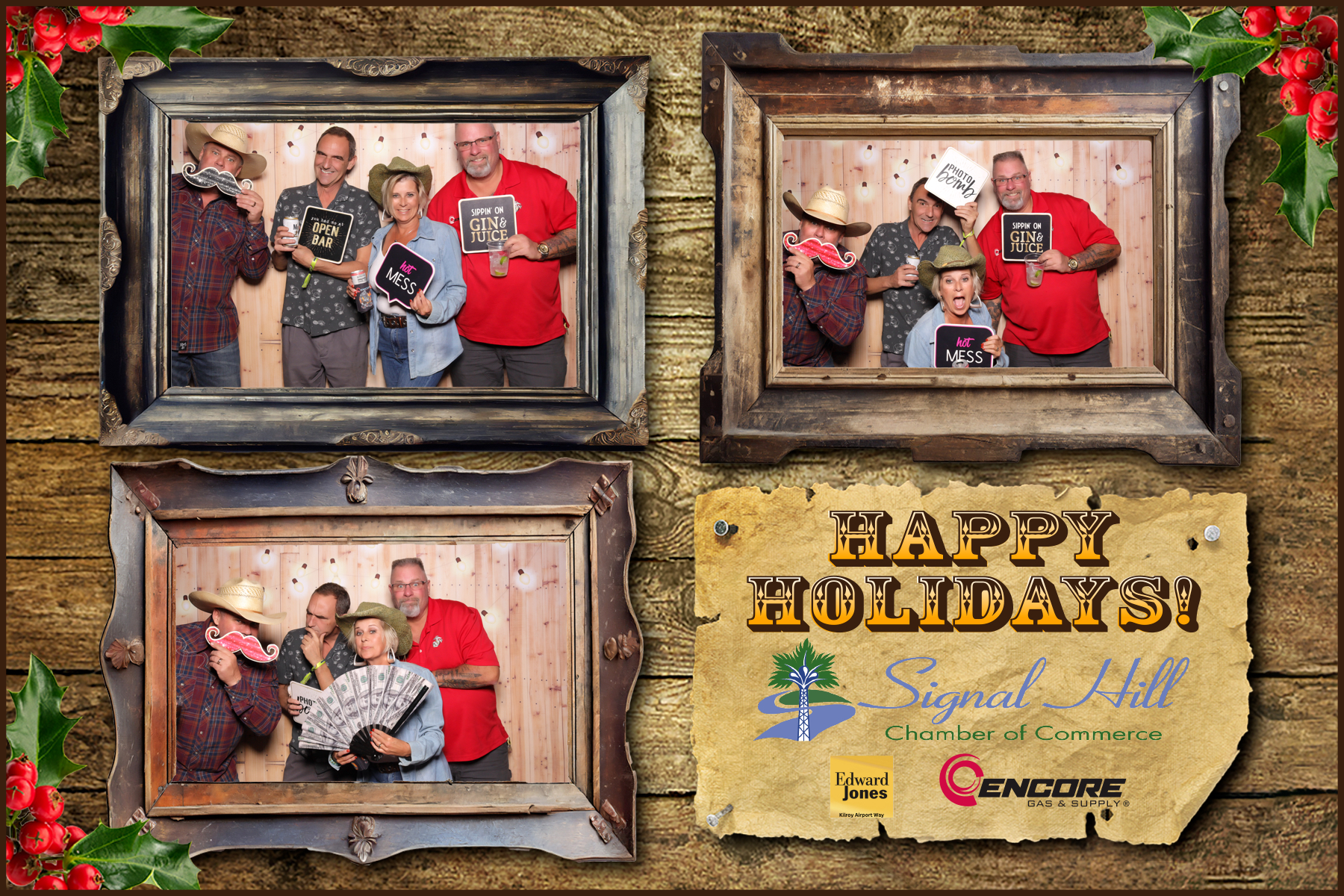 Signal Hill Chamber of Commerce's Holiday Party | View more photos from the event at v1.boothgallery.com/u/PhabPhotobooth/Signal-Hill-Chamber-of-Commerces-Holiday-Party