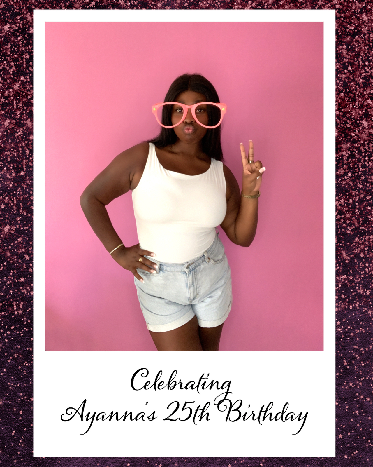 Ayanna's 25th Birthday | View more photos from the event at v1.boothgallery.com/u/PhabPhotobooth/Ayannas-25th-Birthday