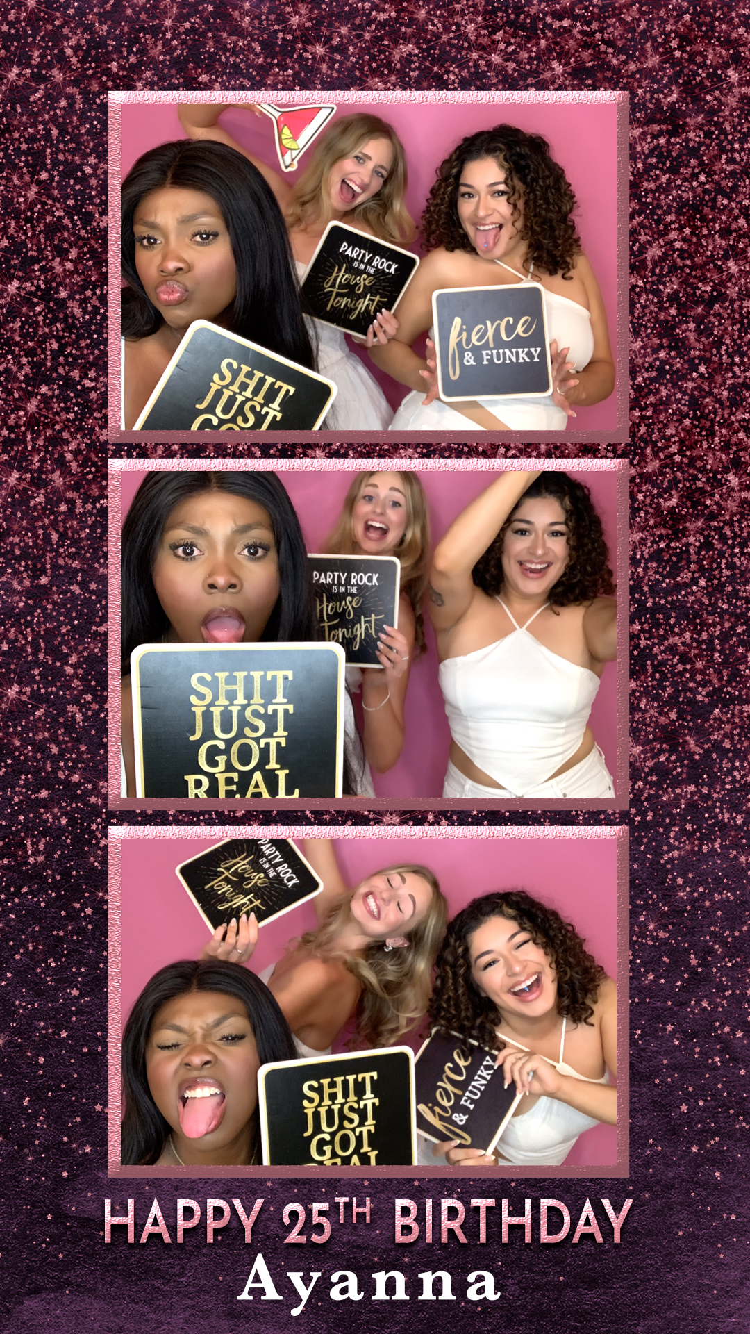 Ayanna's 25th Birthday | View more photos from the event at v1.boothgallery.com/u/PhabPhotobooth/Ayannas-25th-Birthday