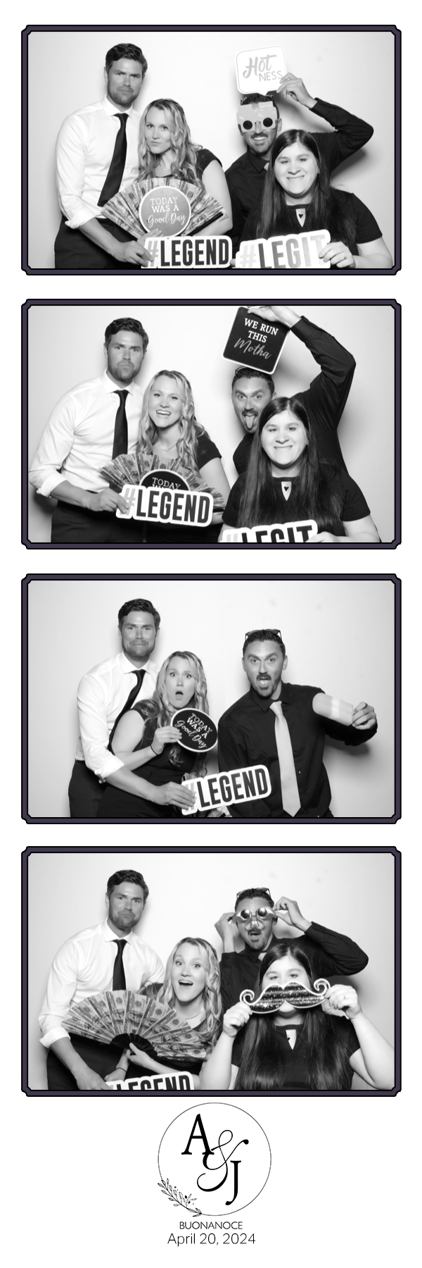 Buonanoce Wedding | View more photos from the event at v1.boothgallery.com/u/PhabPhotobooth/Buonanoce-Wedding