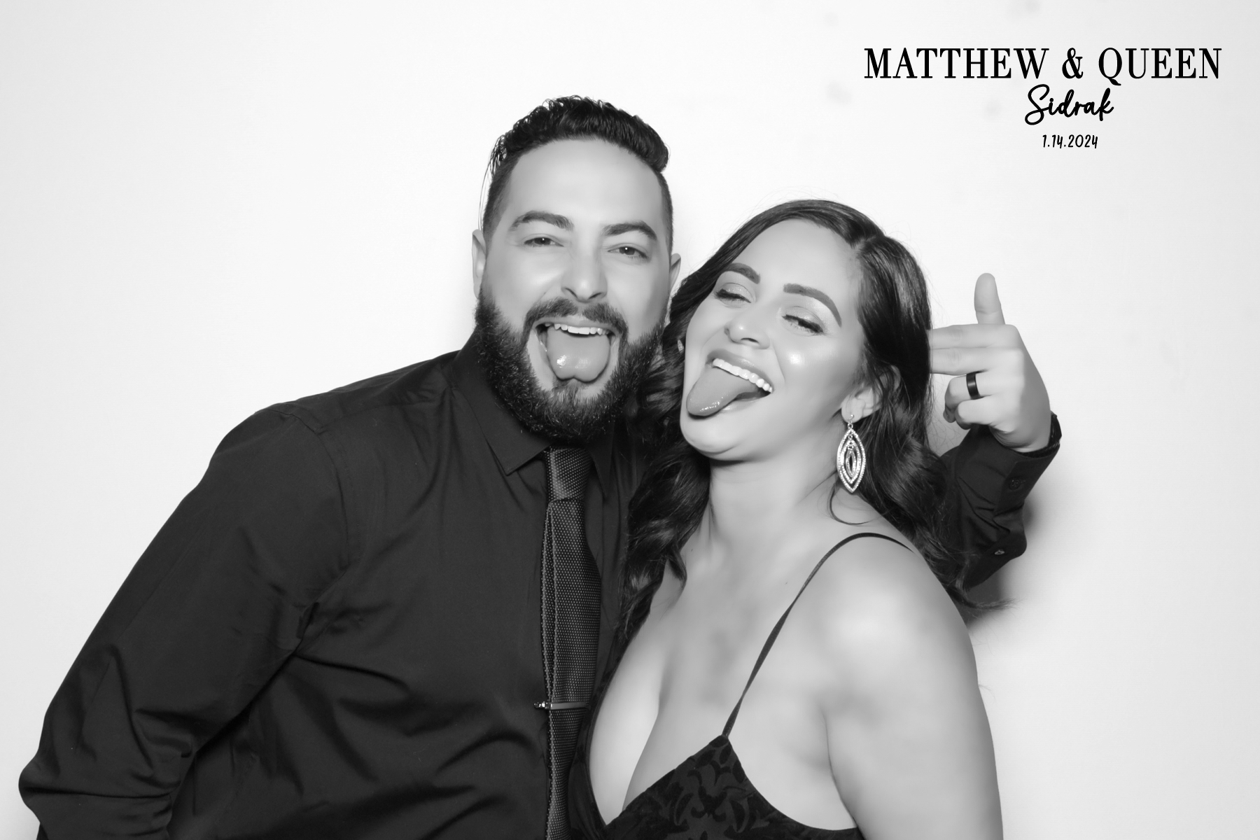 Matthew + Queen's Wedding | View more photos from the event at v1.boothgallery.com/u/PhabPhotobooth/Matthew-Queens-Wedding