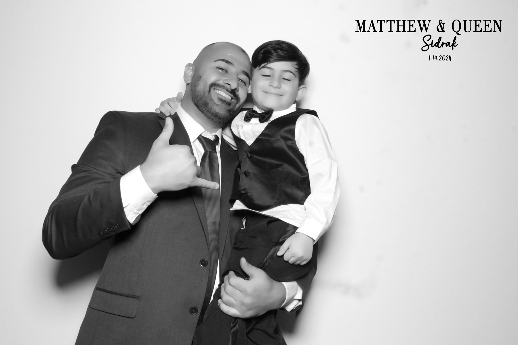 Matthew + Queen's Wedding | View more photos from the event at v1.boothgallery.com/u/PhabPhotobooth/Matthew-Queens-Wedding