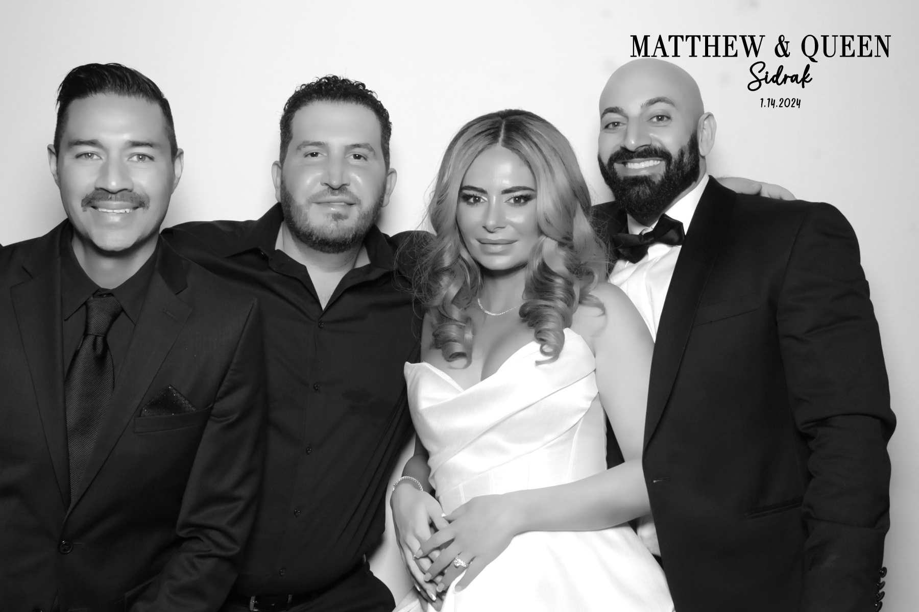 Matthew + Queen's Wedding | View more photos from the event at v1.boothgallery.com/u/PhabPhotobooth/Matthew-Queens-Wedding