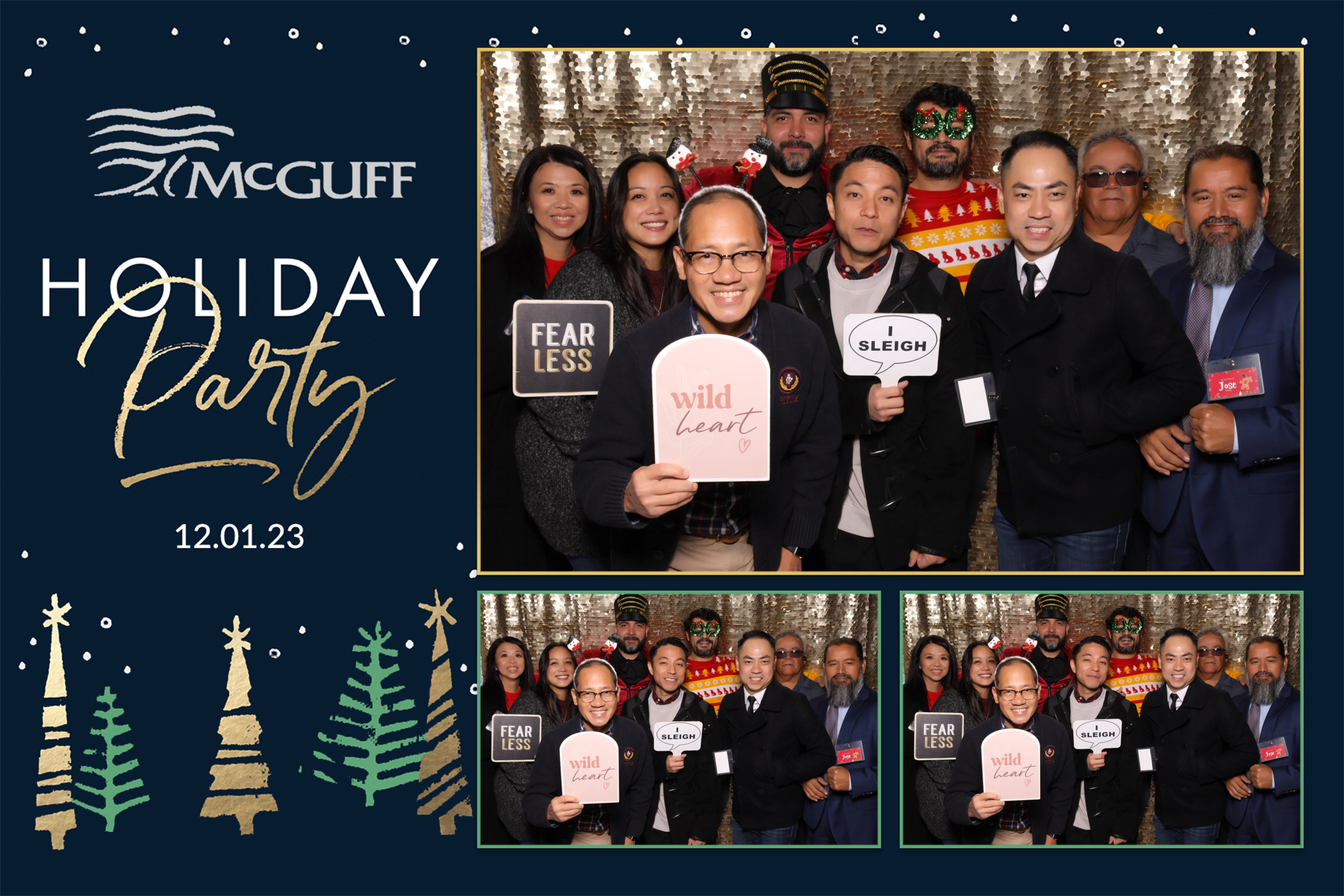 McGuff Holiday Party | View more photos from the event at v1.boothgallery.com/u/PhabPhotobooth/McGuff-Holiday-Party