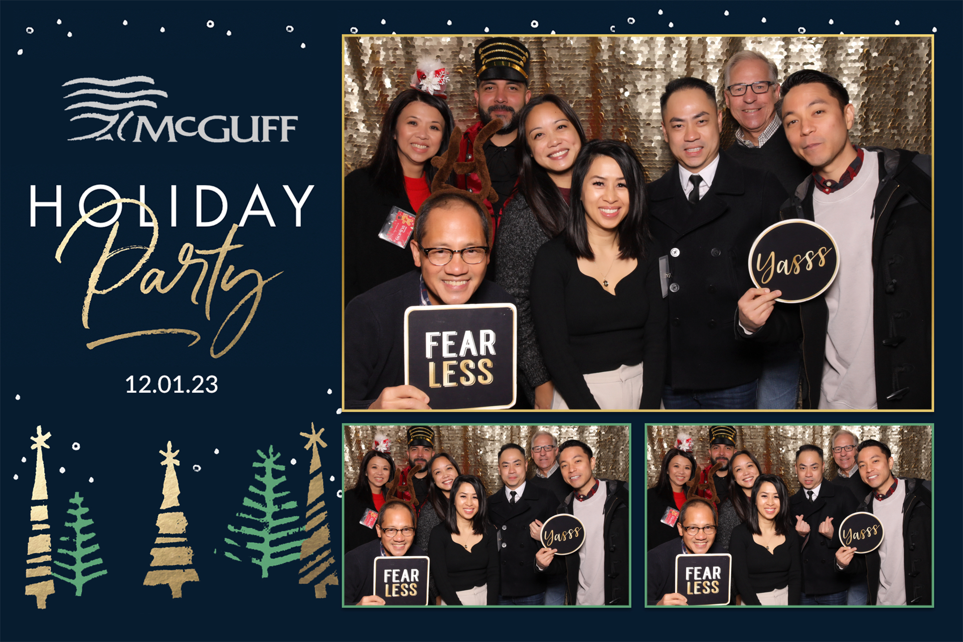 McGuff Holiday Party | View more photos from the event at v1.boothgallery.com/u/PhabPhotobooth/McGuff-Holiday-Party