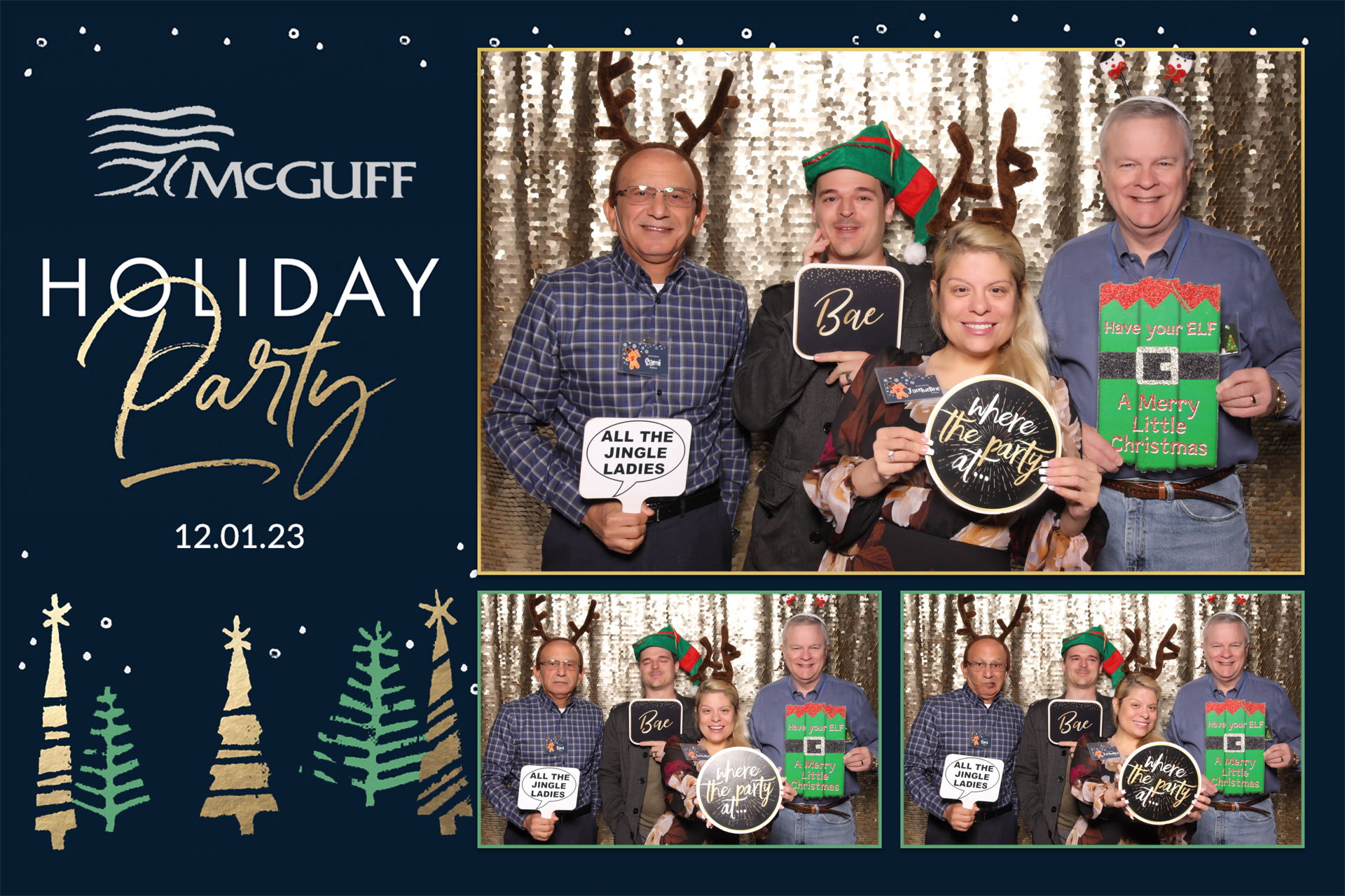 McGuff Holiday Party | View more photos from the event at v1.boothgallery.com/u/PhabPhotobooth/McGuff-Holiday-Party