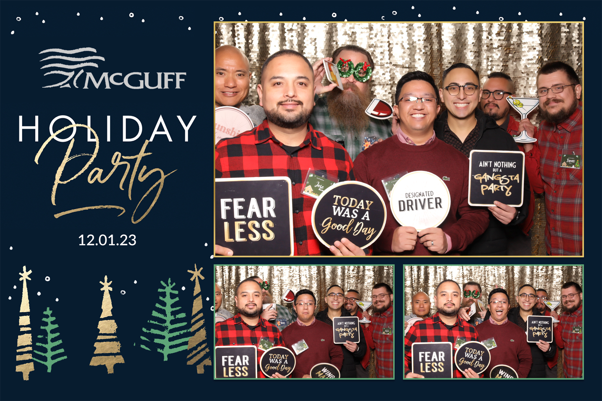 McGuff Holiday Party | View more photos from the event at v1.boothgallery.com/u/PhabPhotobooth/McGuff-Holiday-Party