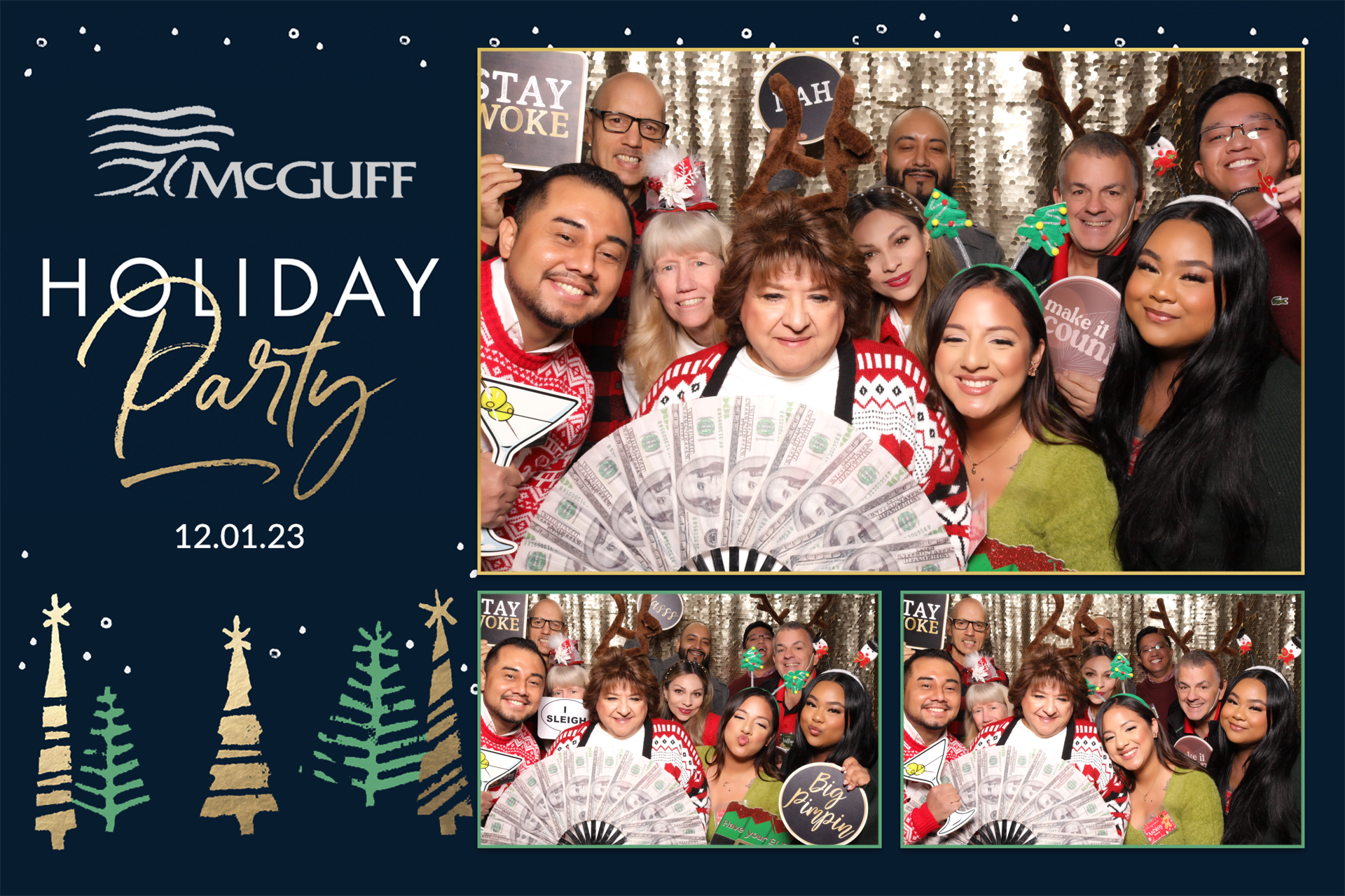 McGuff Holiday Party | View more photos from the event at v1.boothgallery.com/u/PhabPhotobooth/McGuff-Holiday-Party